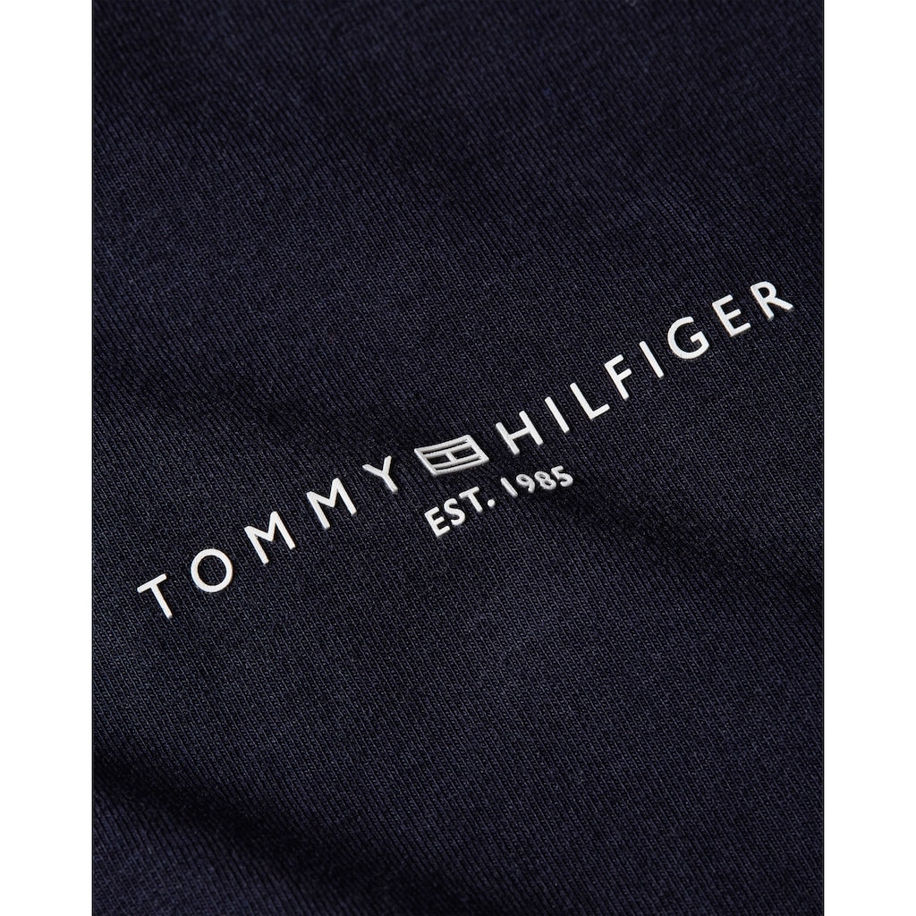 Tommy Hilfiger Langarmshirt »1985 REG MINI CORP LOGO C-NK LS«, mit Logo-Schriftzug auf der Brust