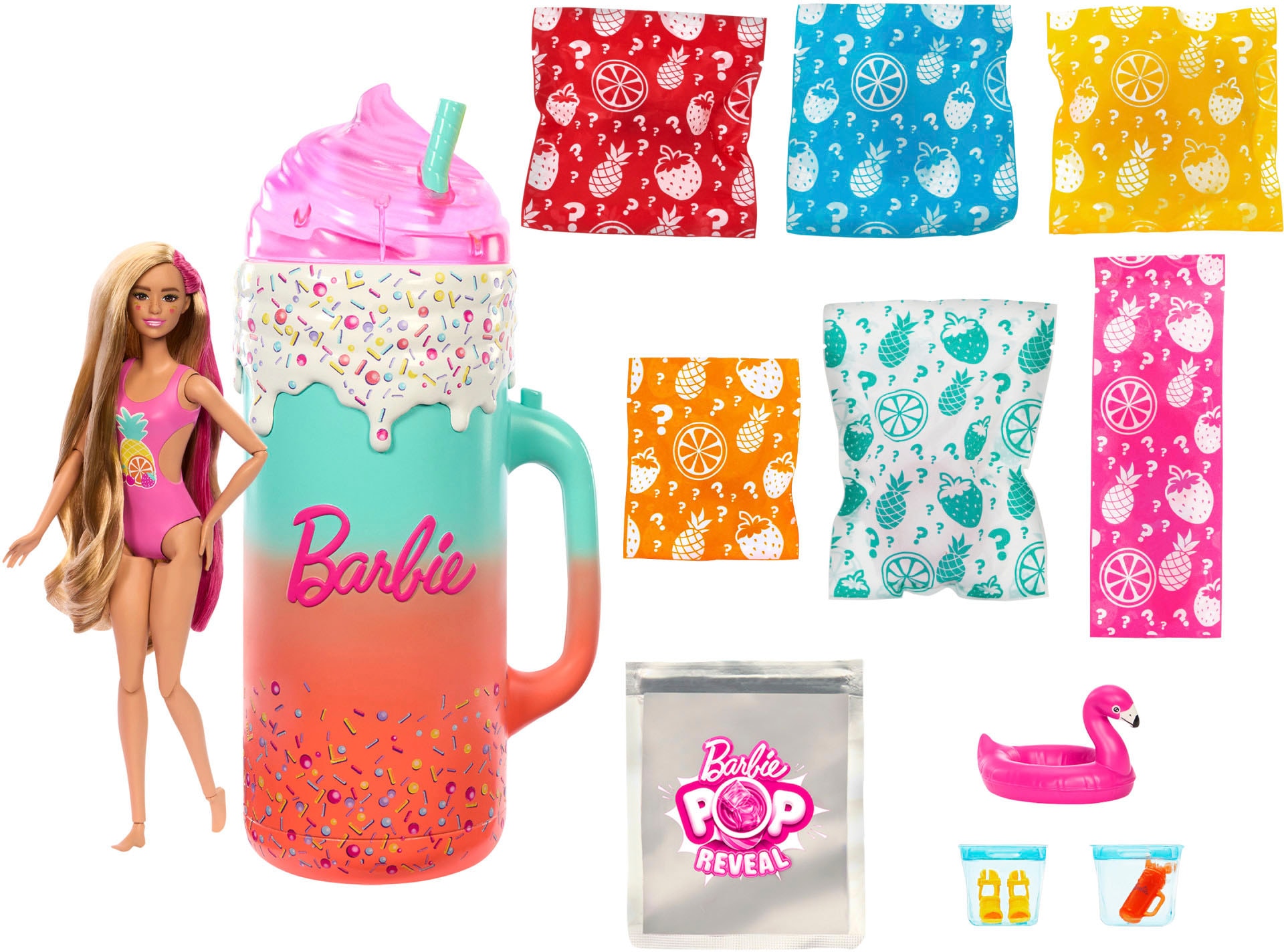 Barbie Anziehpuppe »Pop! Reveal, Tropical Smoothie«