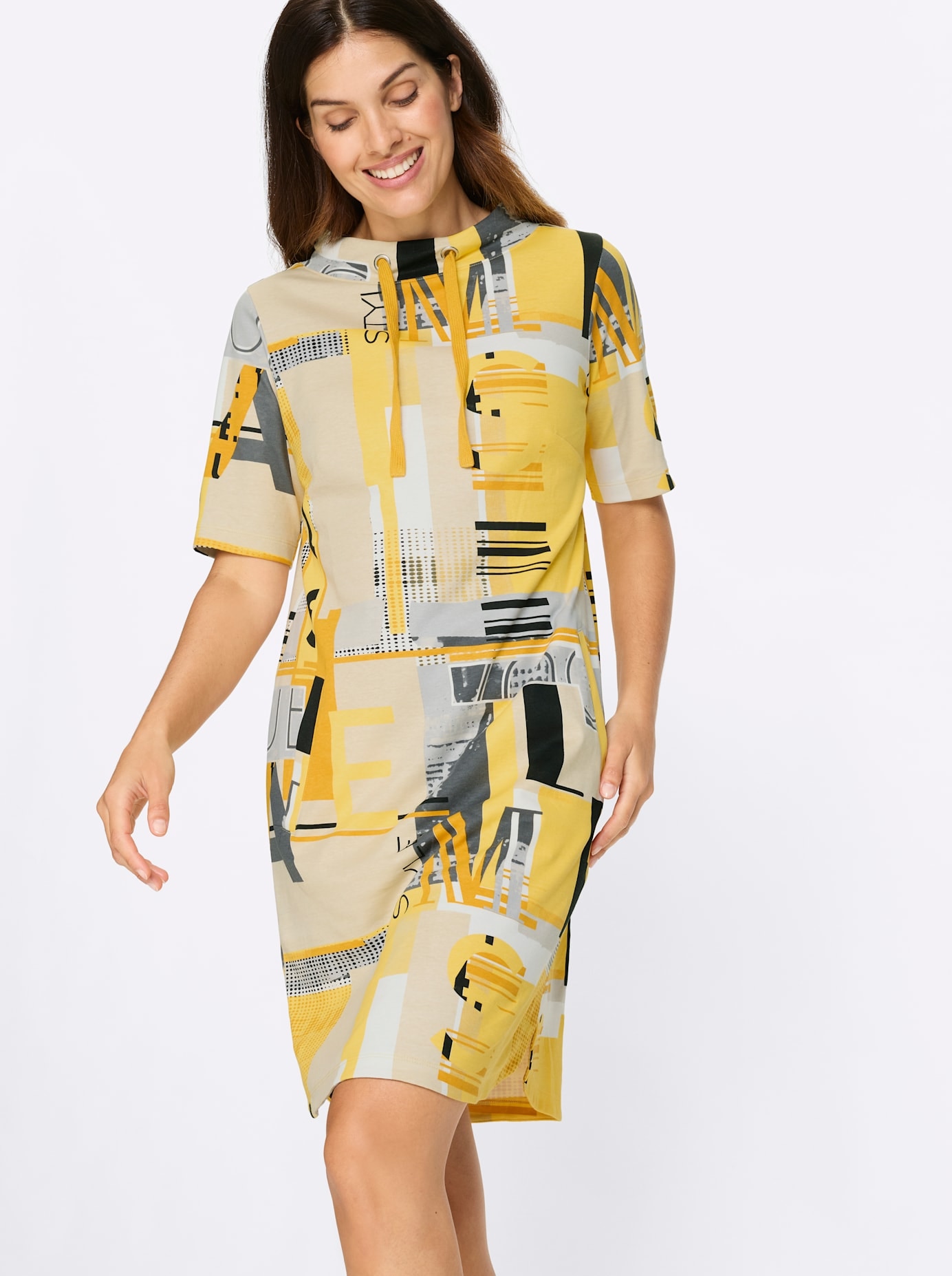 Classic Basics Sweatkleid »Jersey-Kleid« Eingrifftaschen