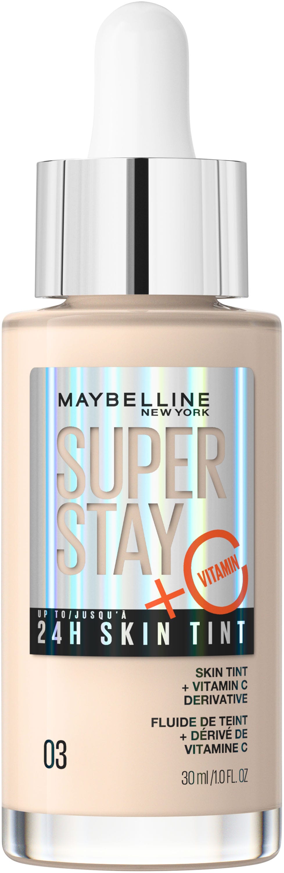 MAYBELLINE NEW YORK Foundation »Maybelline New York Super Stay 24H Haut Tint«, mit Vitamin C