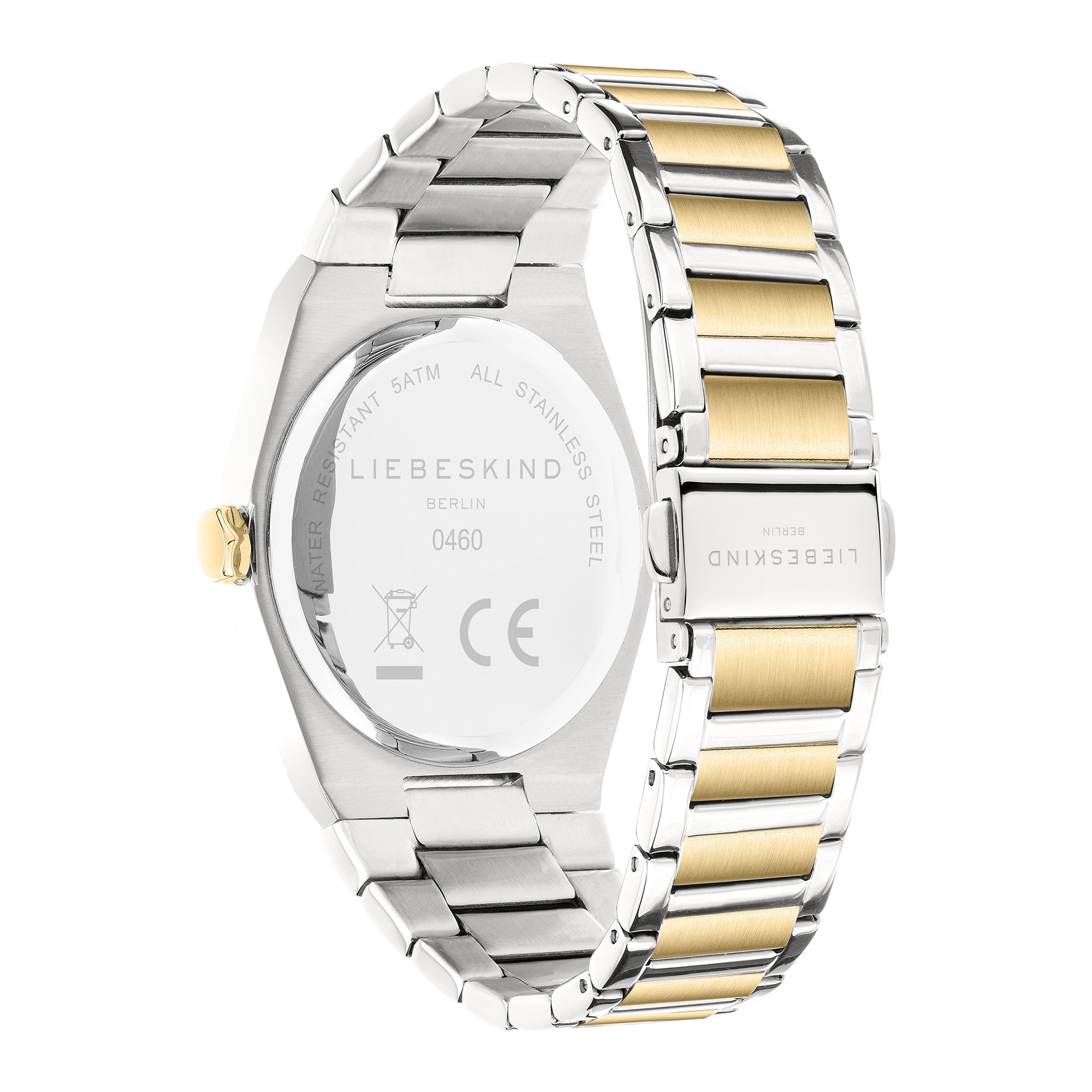 Liebeskind Berlin Quarzuhr »Minimalist 45 mm« Armbanduhr, Damenuhr, Edelstahlarmband, analog