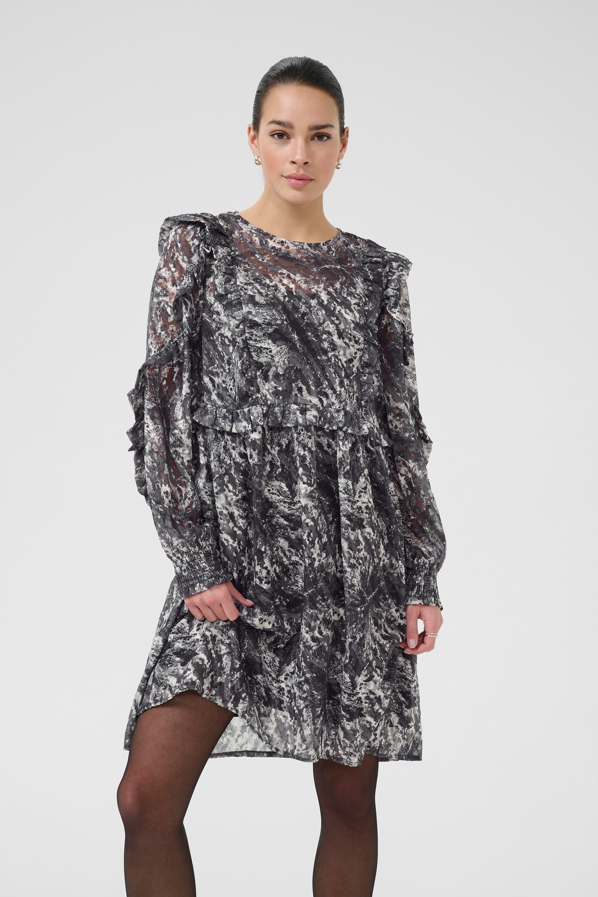 KAFFE Midikleid »Kleid KAalica«