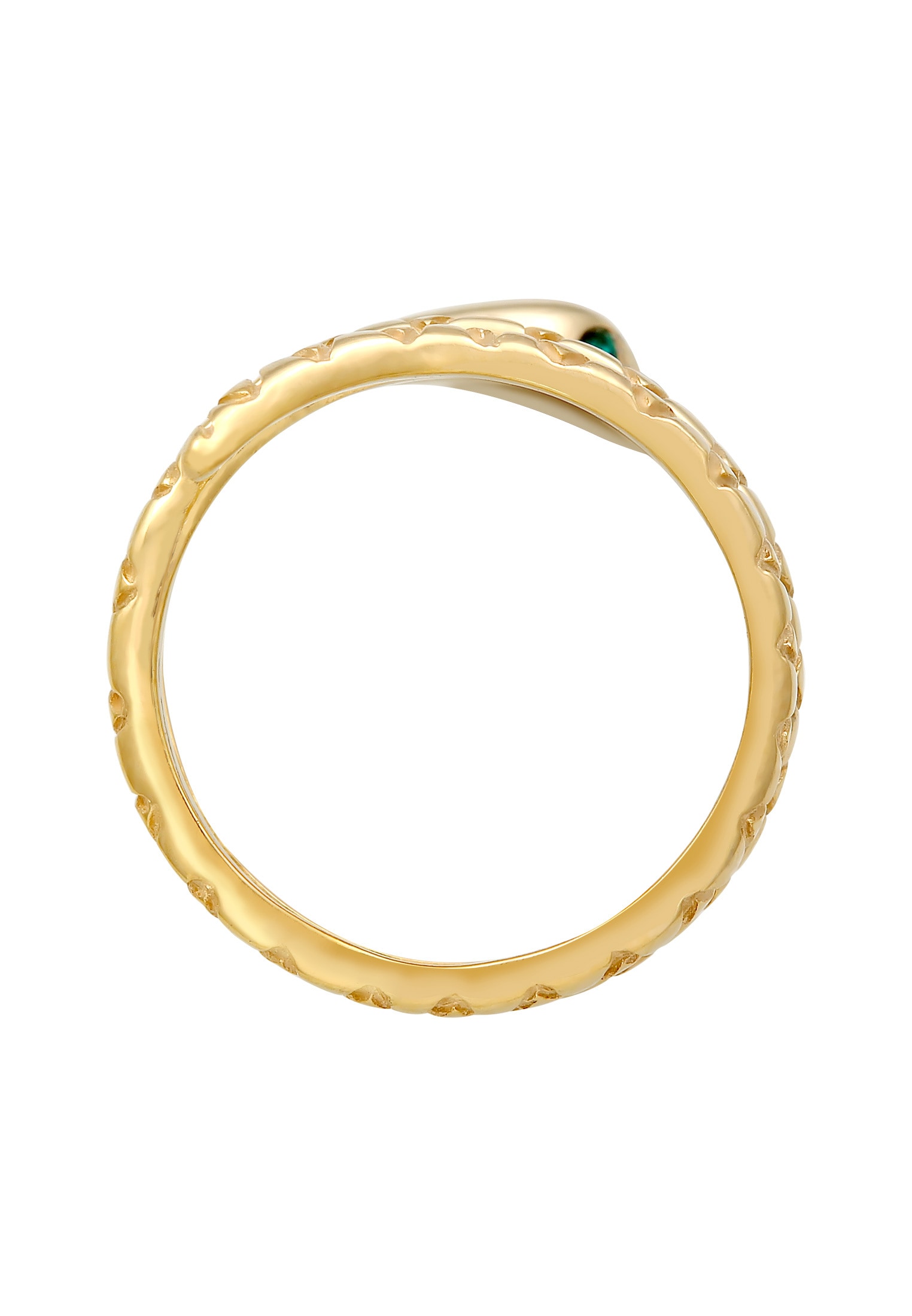Elli Silberring »Ring Pinky Schlange Statement 925 Silber«