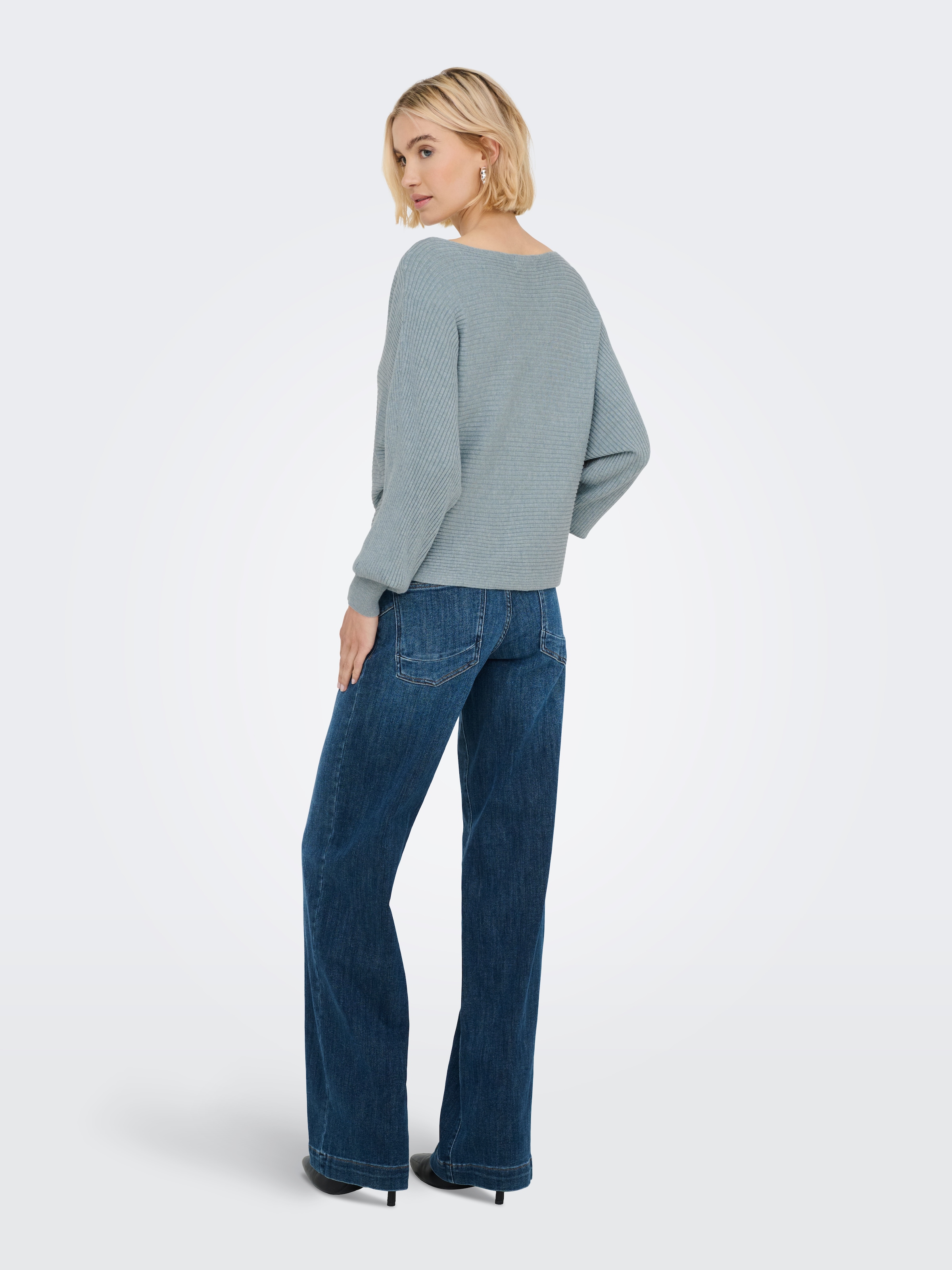 ONLY Strickpullover »ONLADALINE L/S SHORT PULLO KNT NOOS« Viskosemischung, regular fit