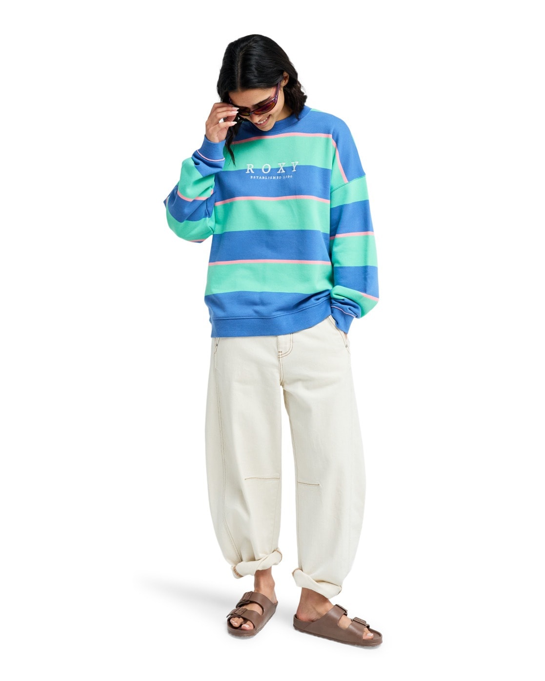 Roxy Sweatshirt »Strictly Stripes«
