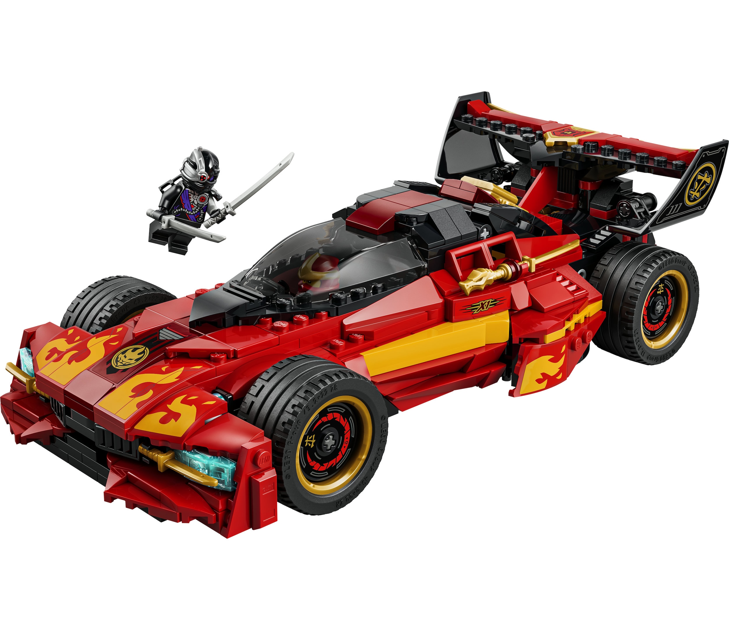 LEGO® Konstruktionsspielsteine »15-jähriges Jubiläum: X-1 Ninja Supercar (71867), LEGO Ninjago« Made in Europe