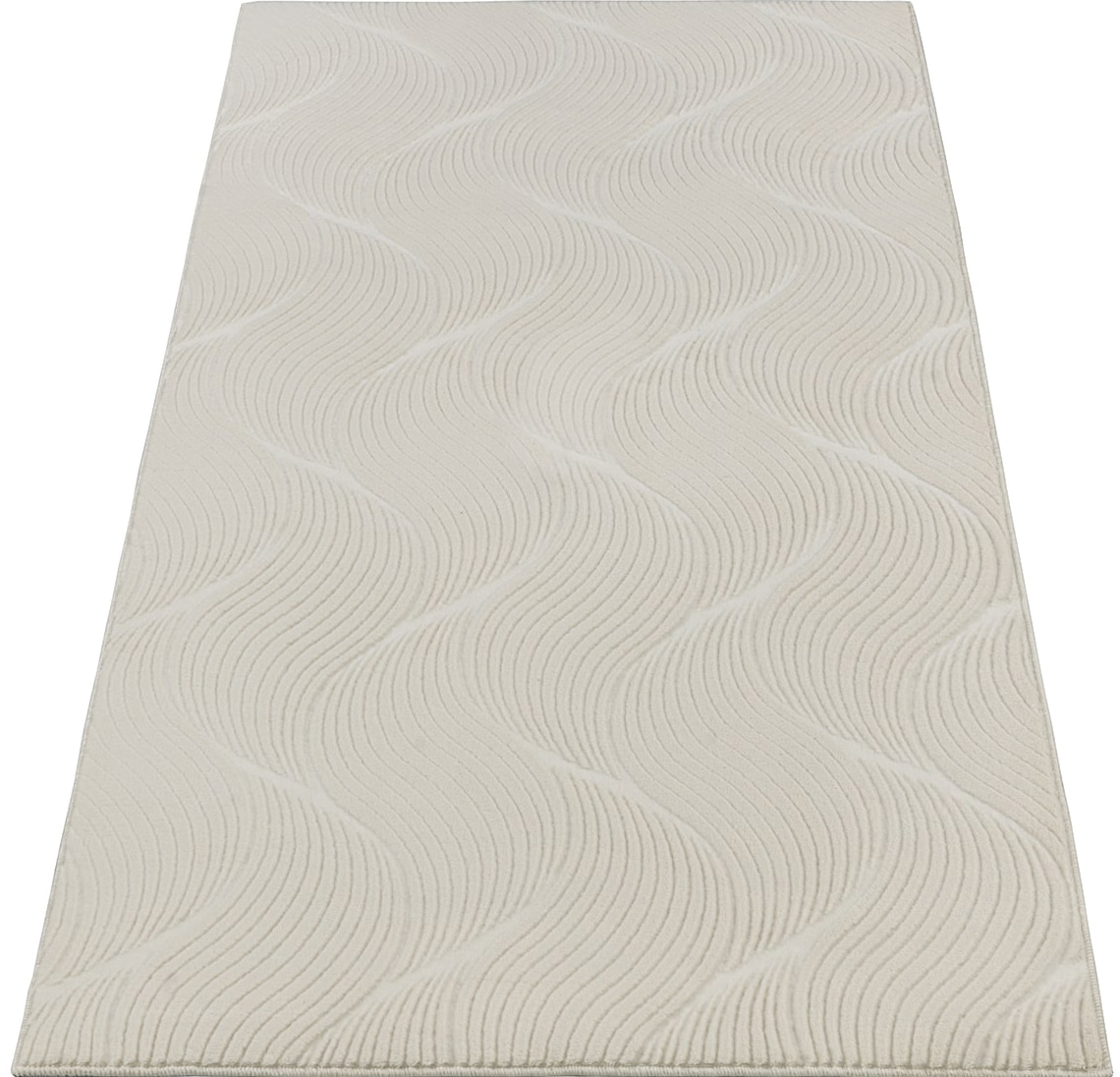 the carpet Teppich »Rio« rechteckig 8 mm Höhe weicher Wohnzimmer Teppich rutschfest 3D-Optik