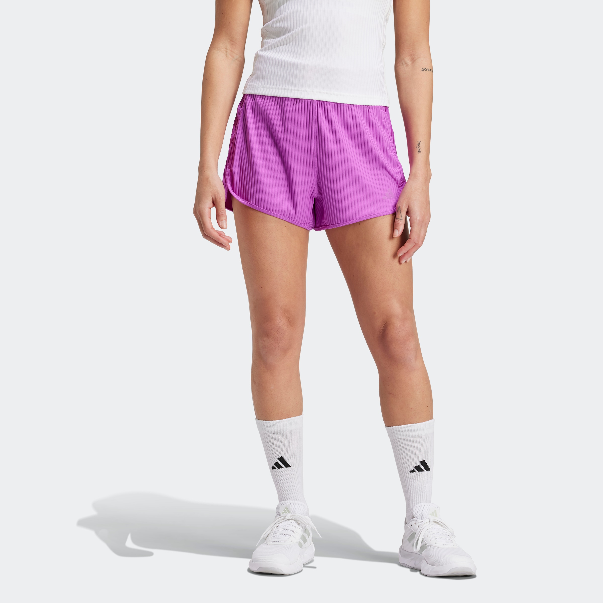 adidas Performance Shorts »PACER RIB SHORT«, (1 tlg.)