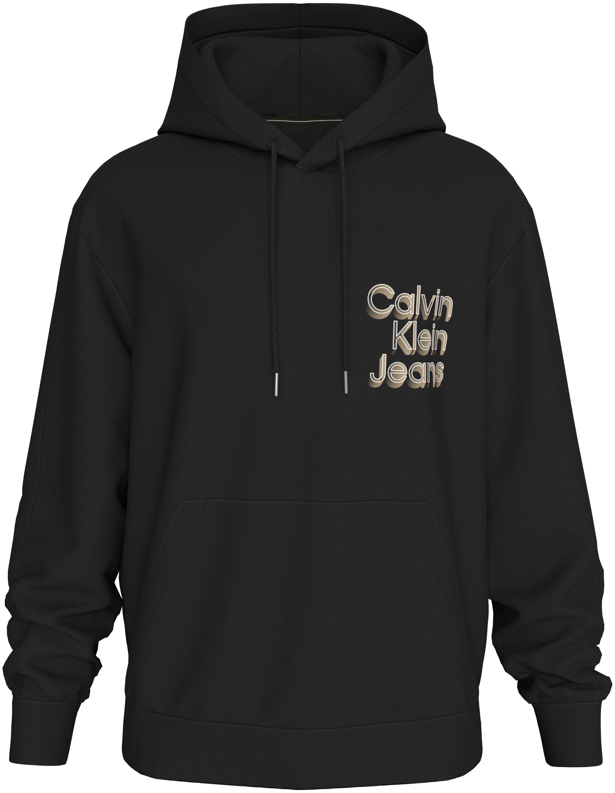 Calvin Klein Jeans Kapuzensweatshirt »STACKED EUPHORIC LOGO HOODIE«, mit Logoschriftzug