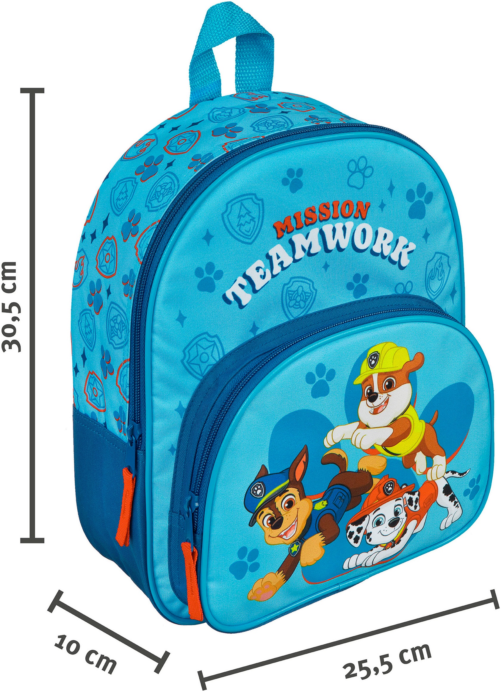 UNDERCOVER Kinderrucksack »Paw Patrol«, inklusive Geldbeutel