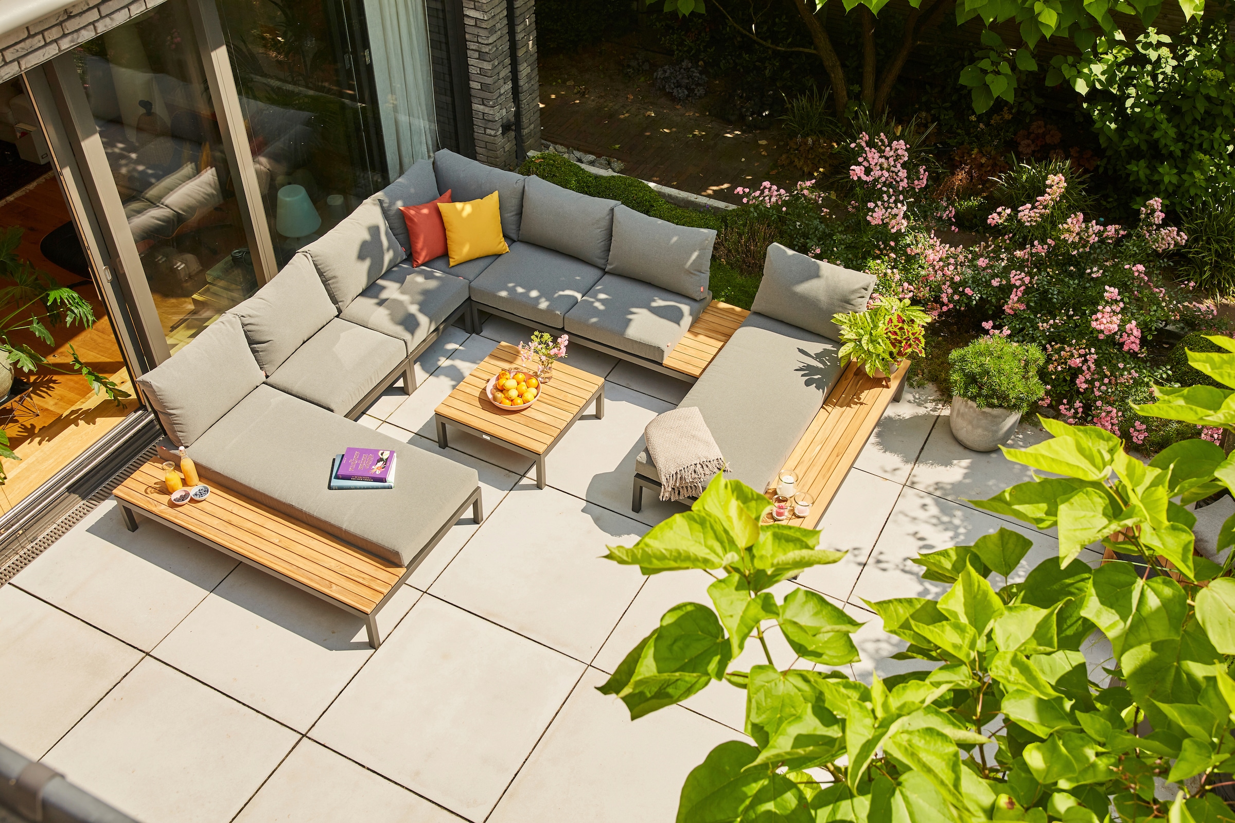 Siena Garden Gartenlounge-Set »Alvida«, (7 tlg.)