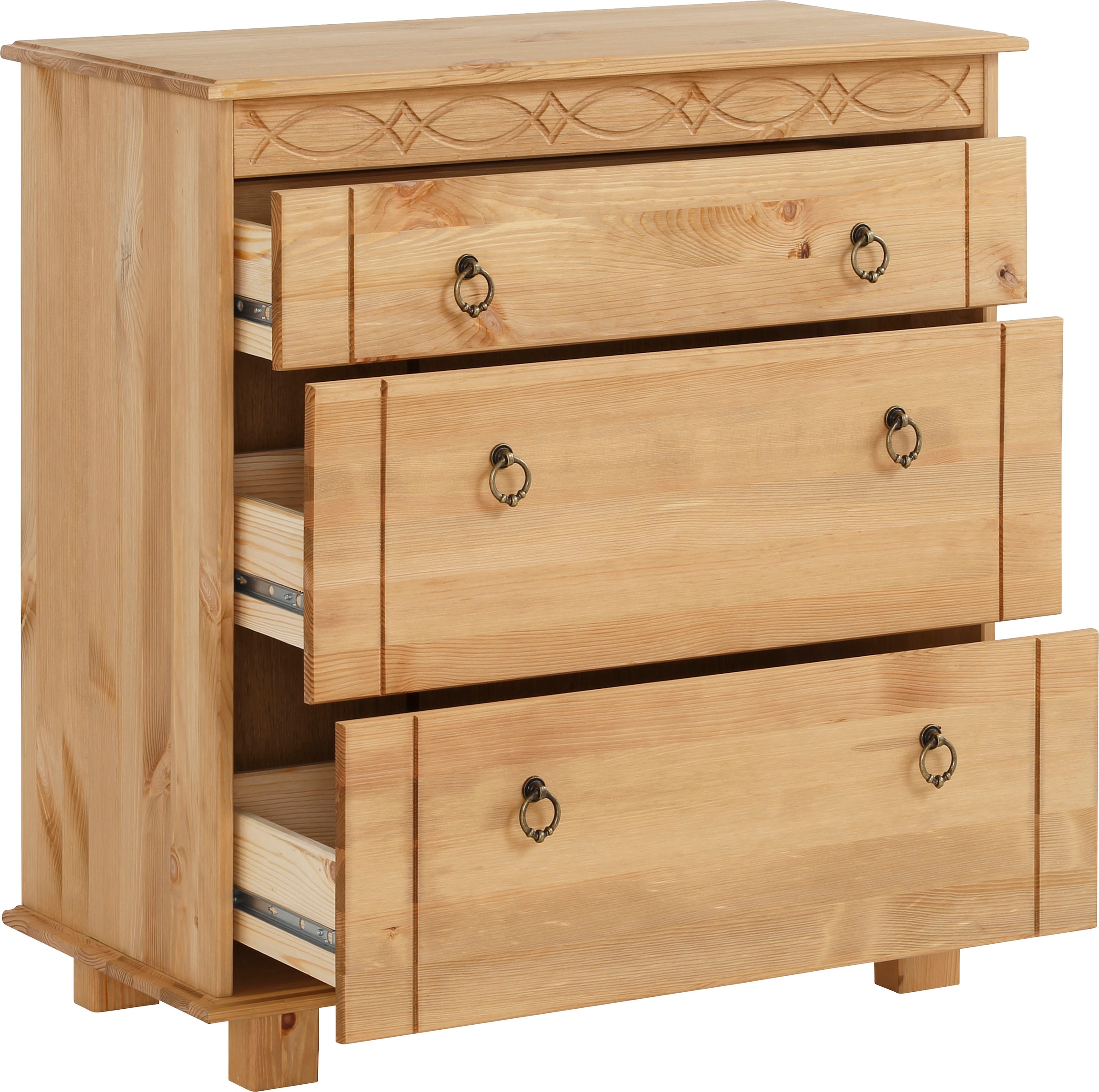 Home affaire Kommode »Indra«, 74 cm breit