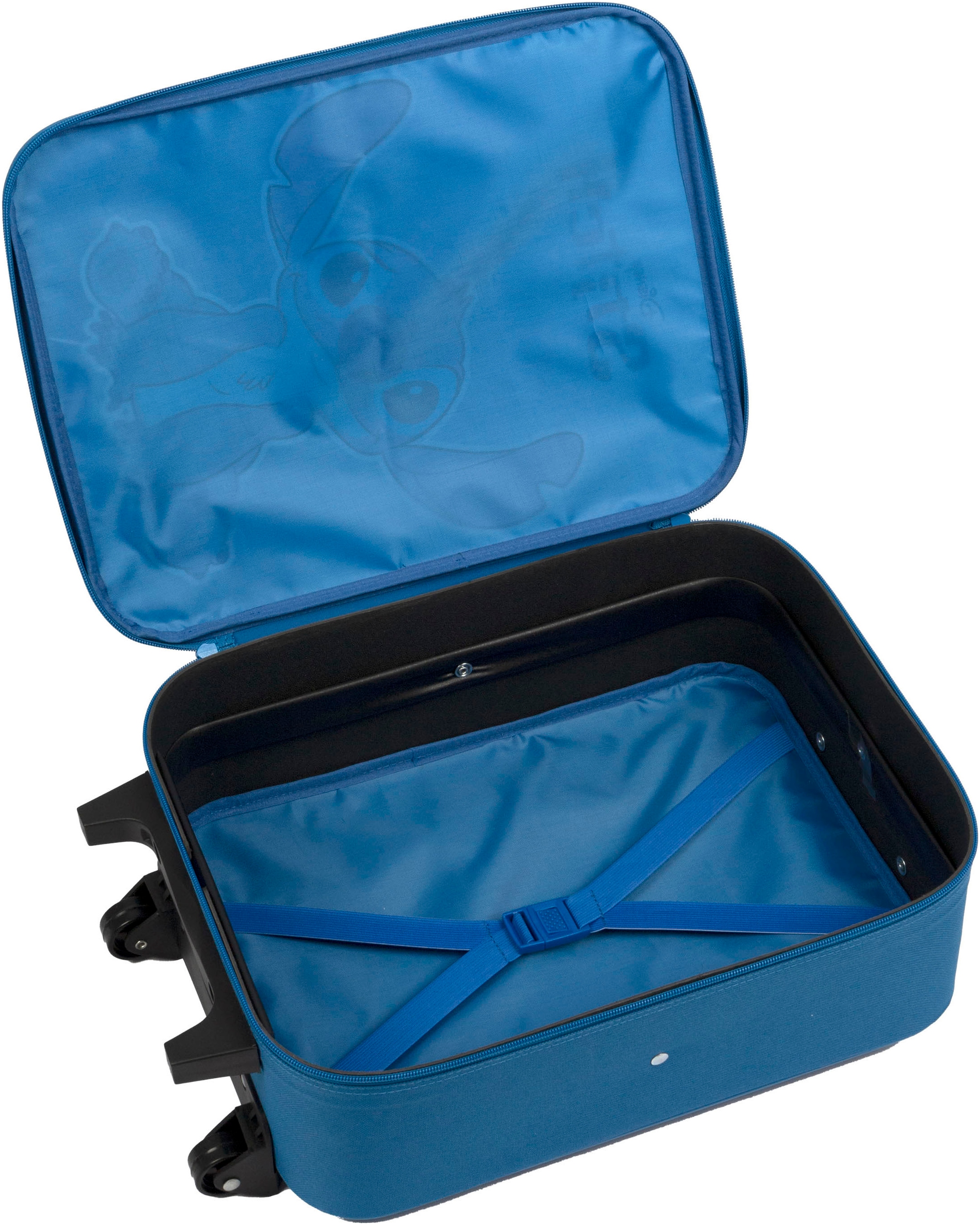 UNDERCOVER Kinderkoffer »Trolley, Lilo & Stitch«, 2 Rollen