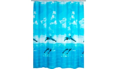 WENKO Duschvorhang »Dolphin«, Breite 180 cm, Höhe 200 cm kaufen