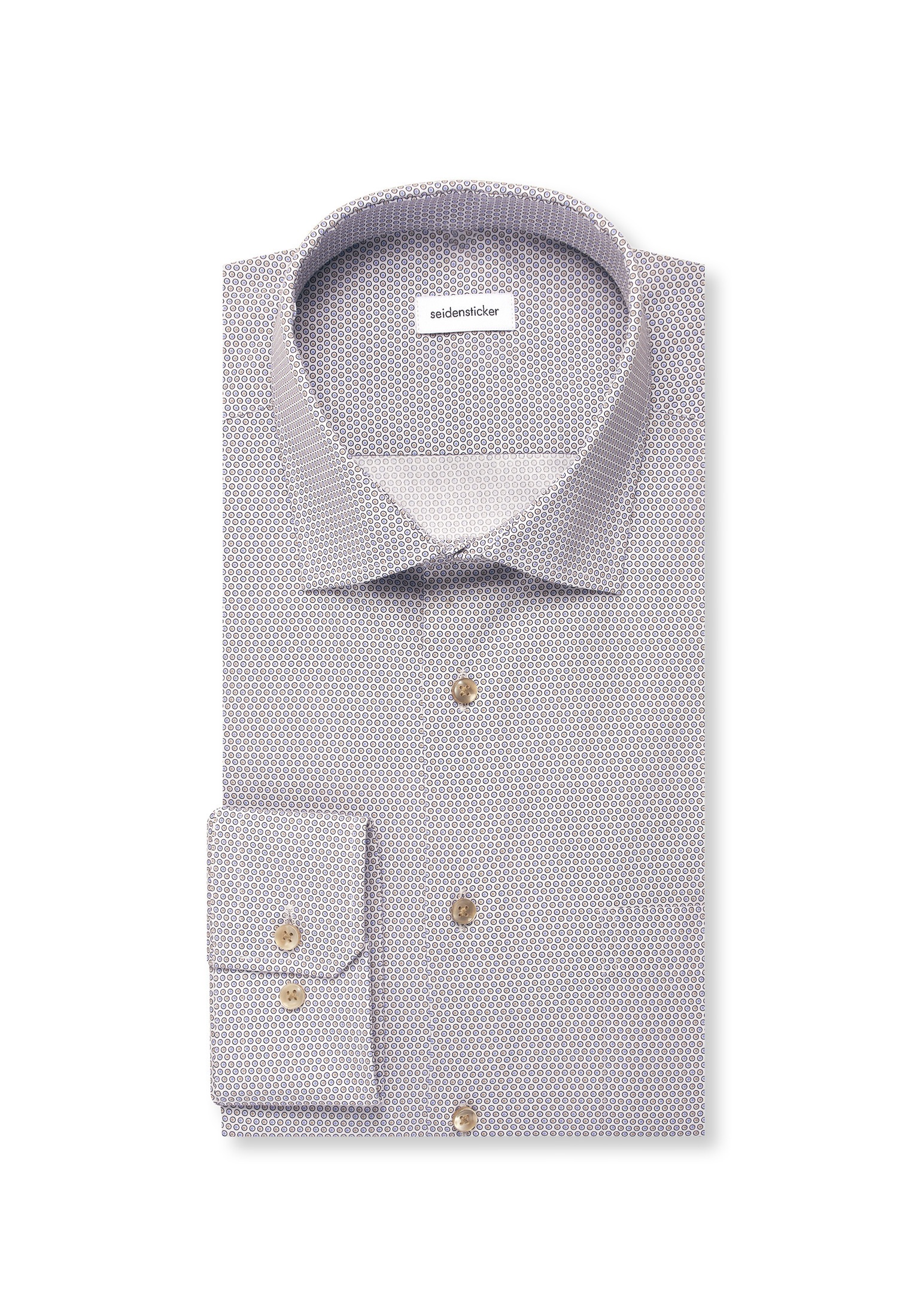 seidensticker Businesshemd »Regular« Regular 1/1 Kentkragen Druck