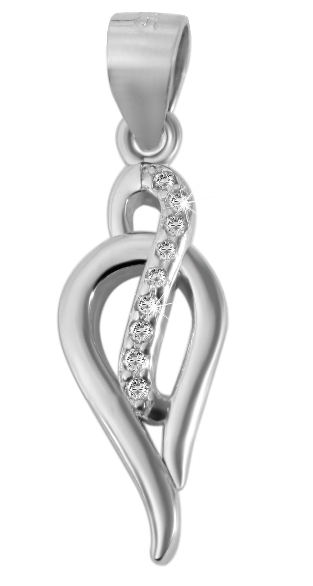 Adelia´s Kettenanhänger »Damen Anhänger ¿ Anhänger aus 925 Silber mit Zirkonia«