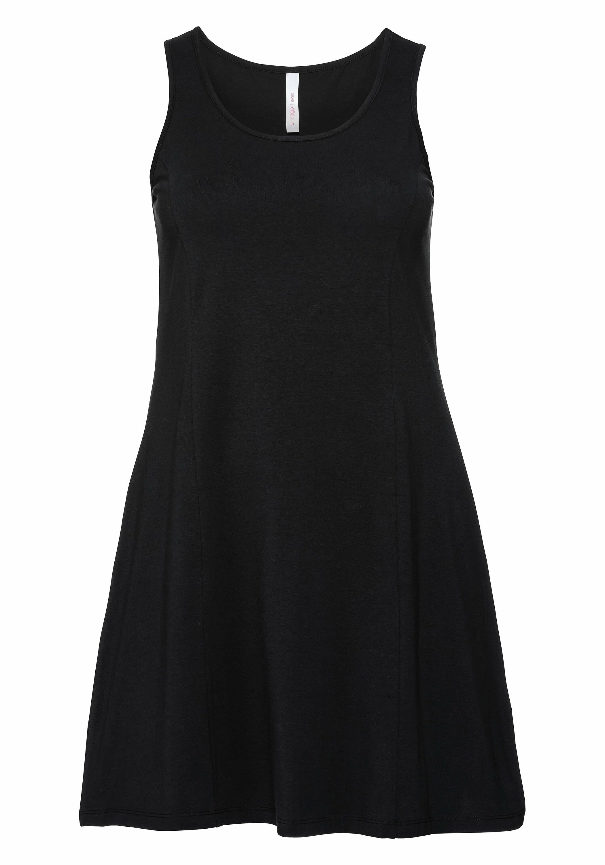 Sheego Jerseykleid »Kleid mit breiten Trägern«