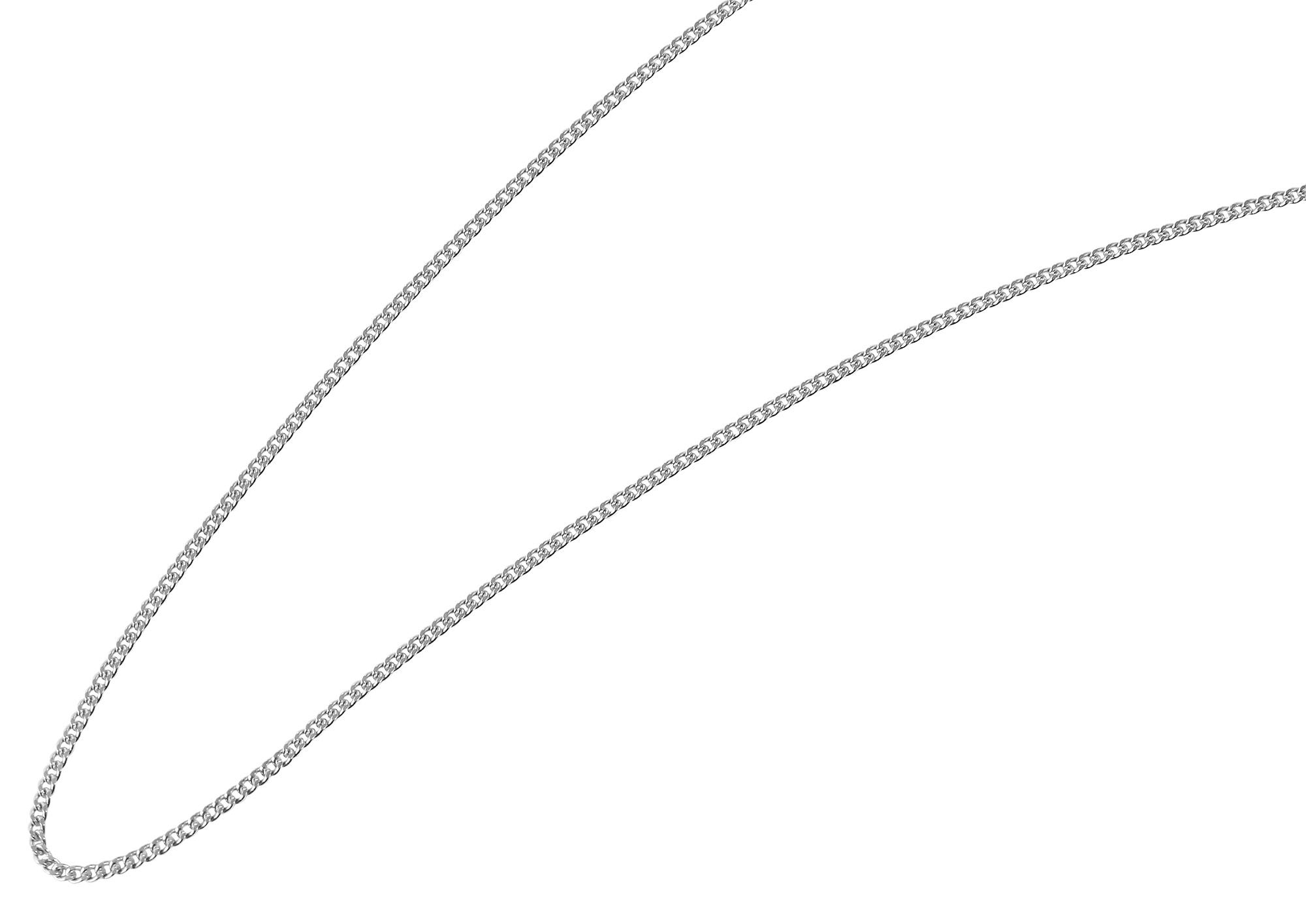 Adelia´s Panzerkette »Unisex Halskette ¿ Panzerkette aus 925 Silber 50 cm«