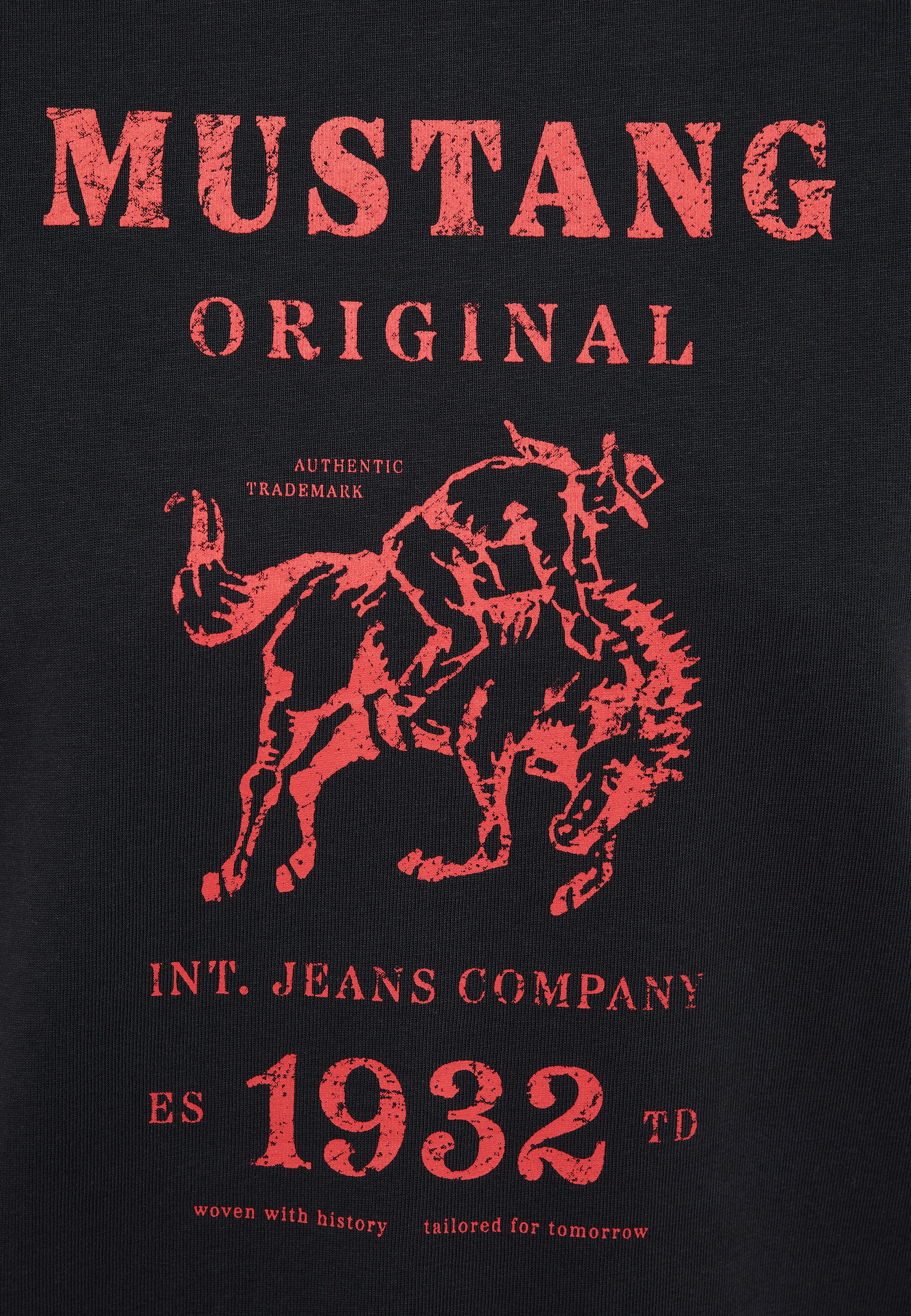 MUSTANG Kurzarmshirt »Damen Style Floris«