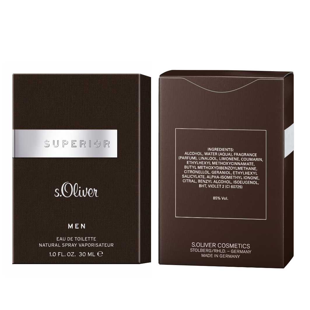 s.Oliver Eau de Toilette »SUPERIOR« EdT 30 ml Nat. Spray