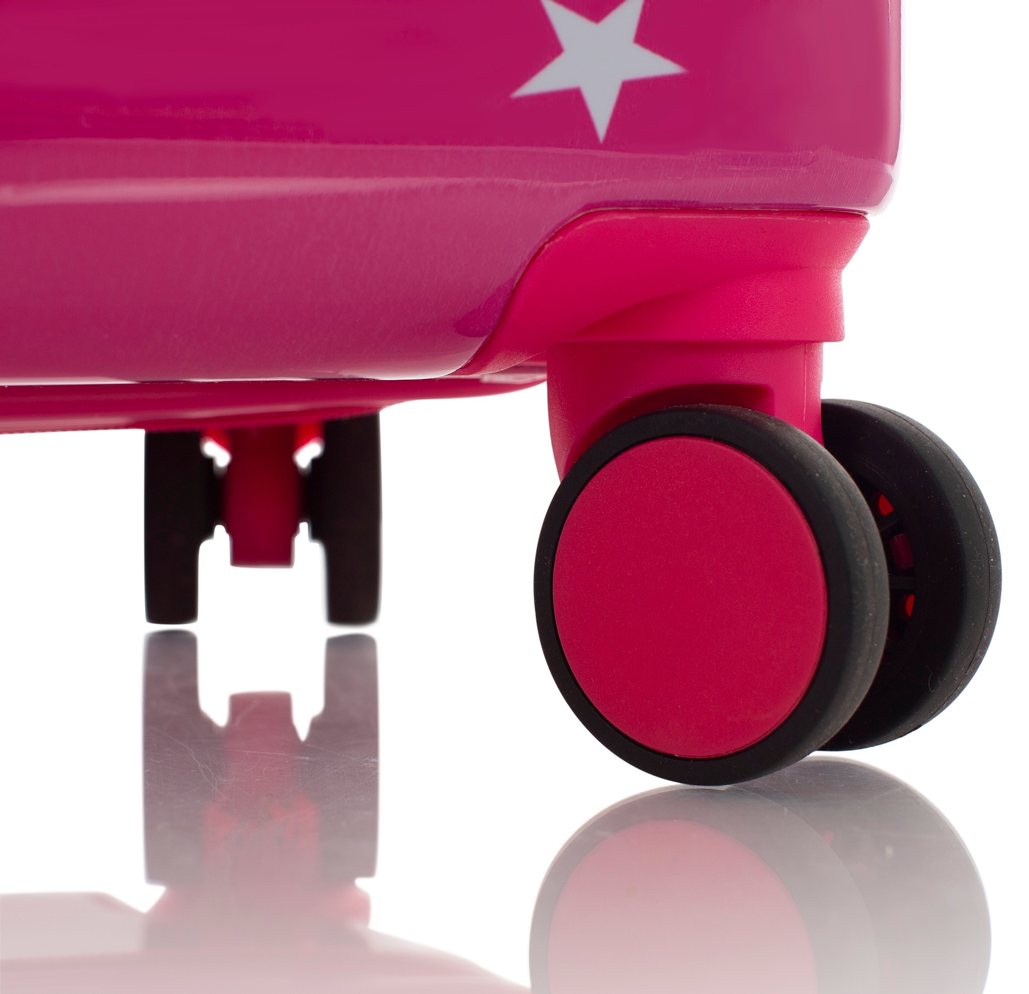 Heys Kofferset »Super Tots, 46 cm, Einhorn«, (Set, 2 tlg., Kinderkoffer und Rucksack), Heys x Joachim Llambi Kindertrolley Kinder Reisegepäck