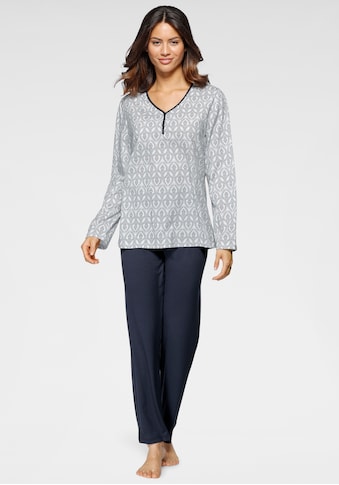 Cybèle Pyjama, (2 tlg.), mit mediterranem Muster kaufen