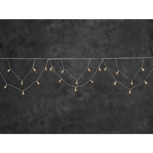 KONSTSMIDE LED-Lichterkette »Weihnachtsdeko aussen«, bogenform, 200  bernsteinfarbene Dioden bei OTTO