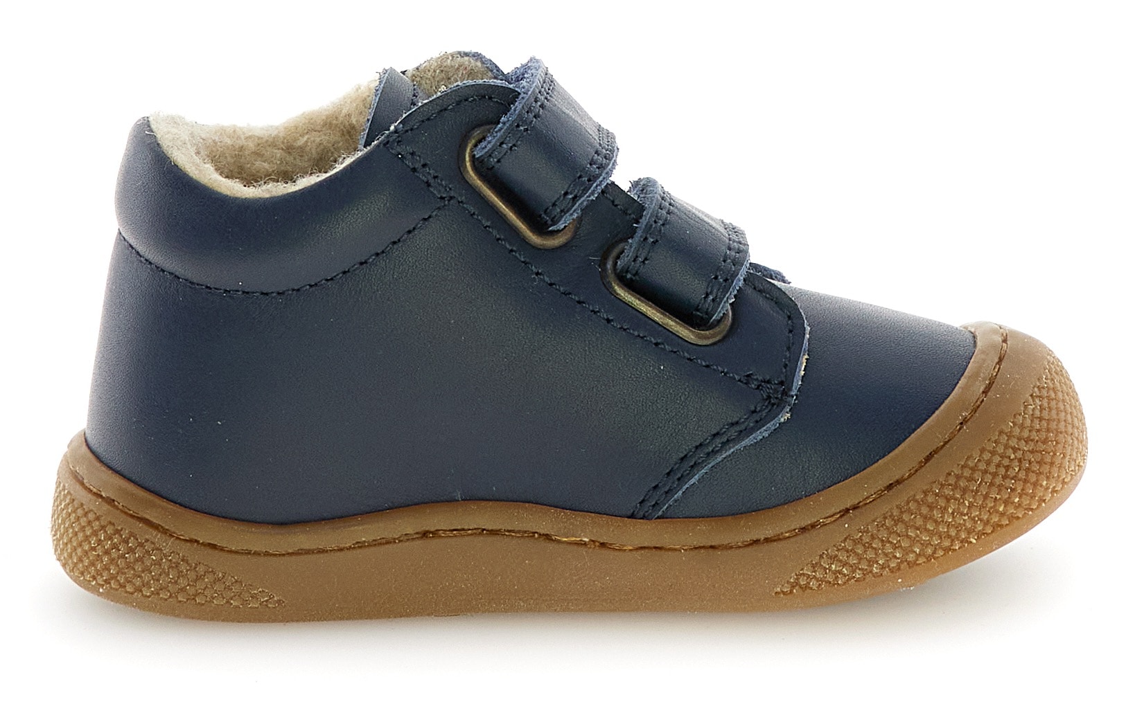 Naturino Lauflernschuh »Cocoon Wide«  Babyschuh, Klettschuh mit Wollfutter, Größenschablone zum Download