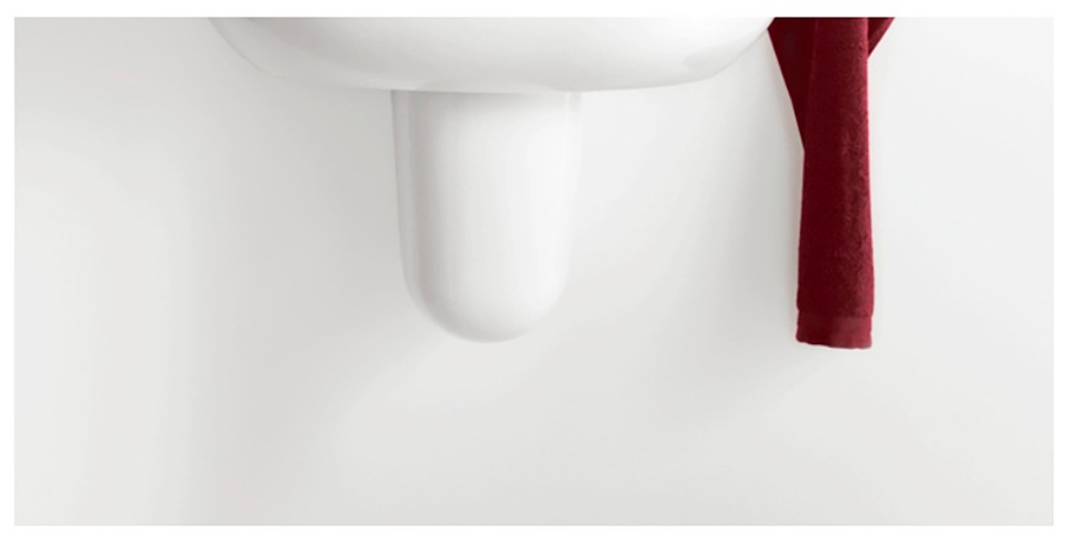 Villeroy & Boch Siphonverkleidung »O.Novo Halbsäule«, zum Verdecken des Sifons am Waschbecken