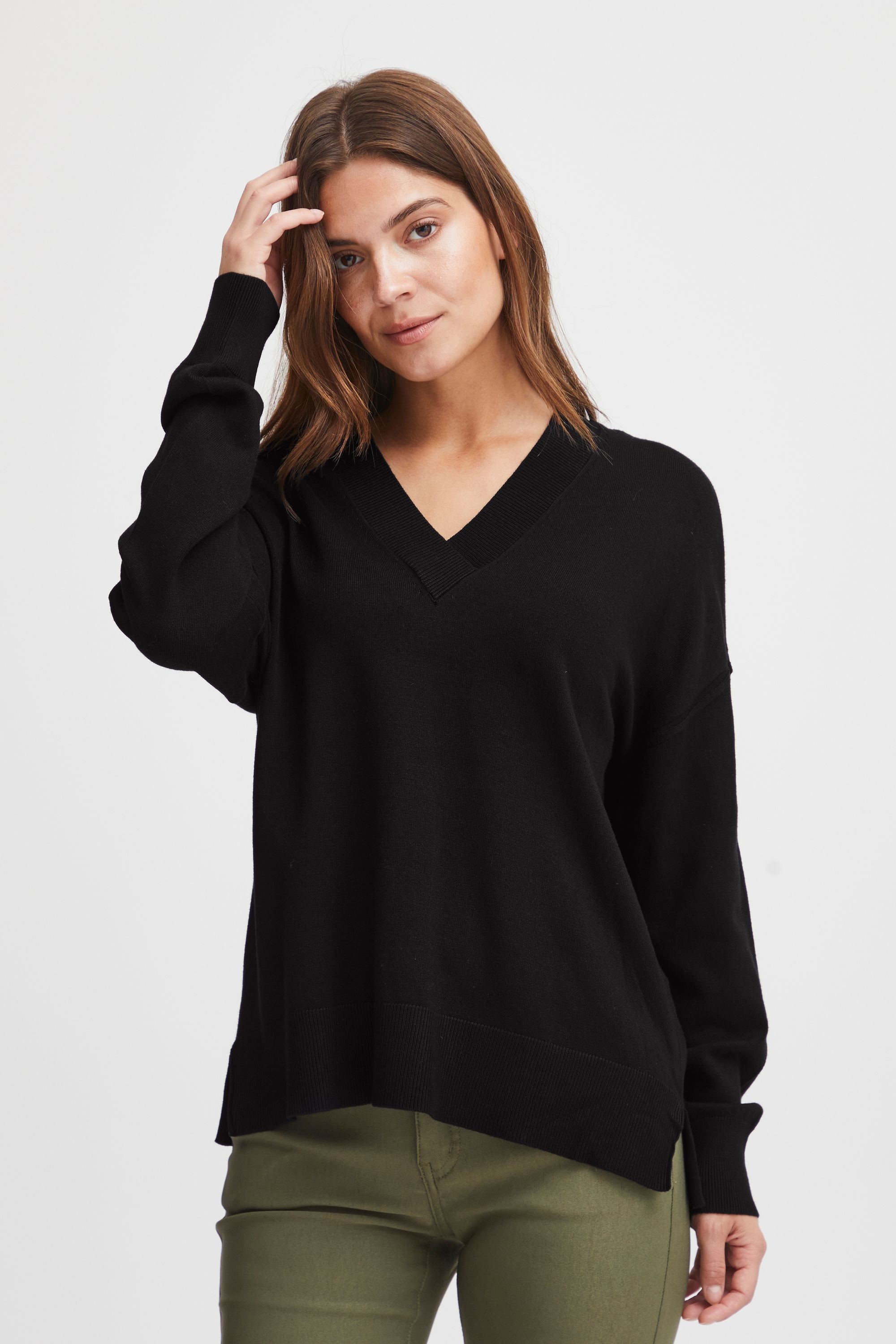 fransa Strickpullover »Strickpullover FRBlume«