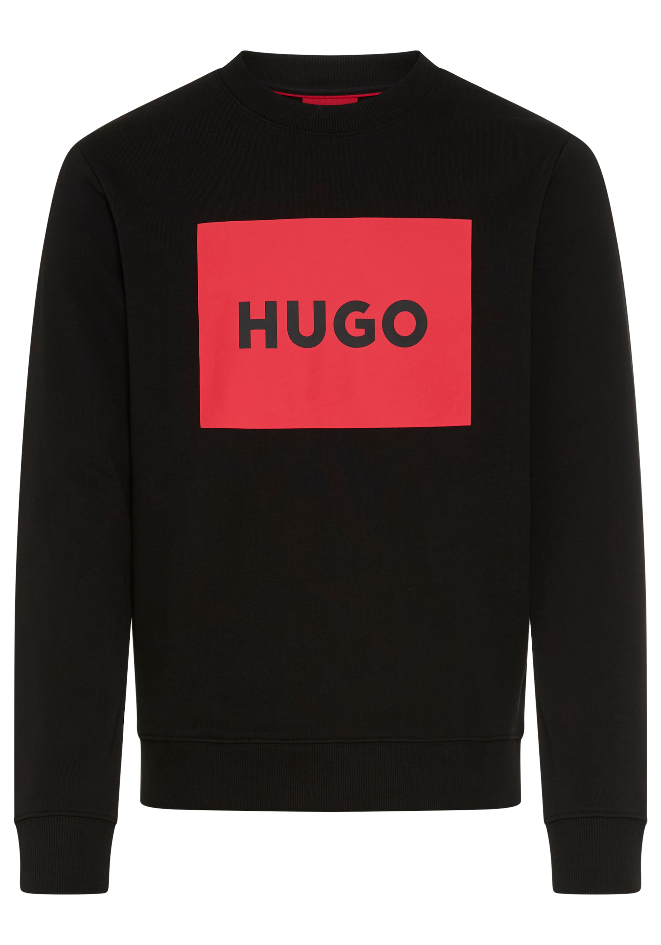 HUGO Sweatshirt »Duragol«, Rundhalsausschnitt, Regular Fit, großer Logo-Druck
