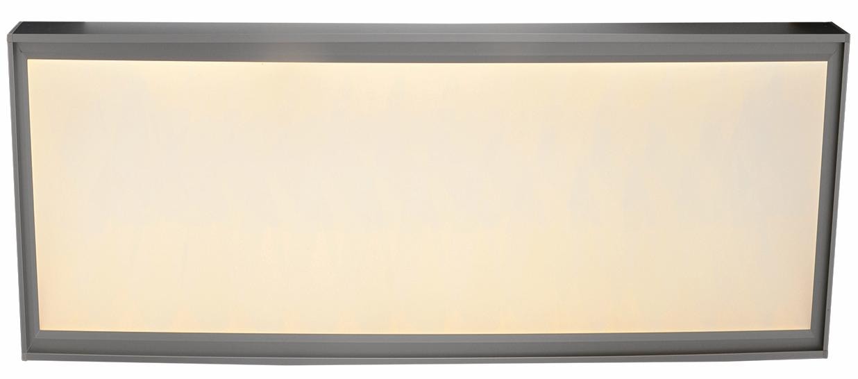 näve LED Deckenleuchte Dimmbar, nicht flammig-flammig, bei schwarz Matt 24W 98cm OTTO 2 »Onda«, warmweiß