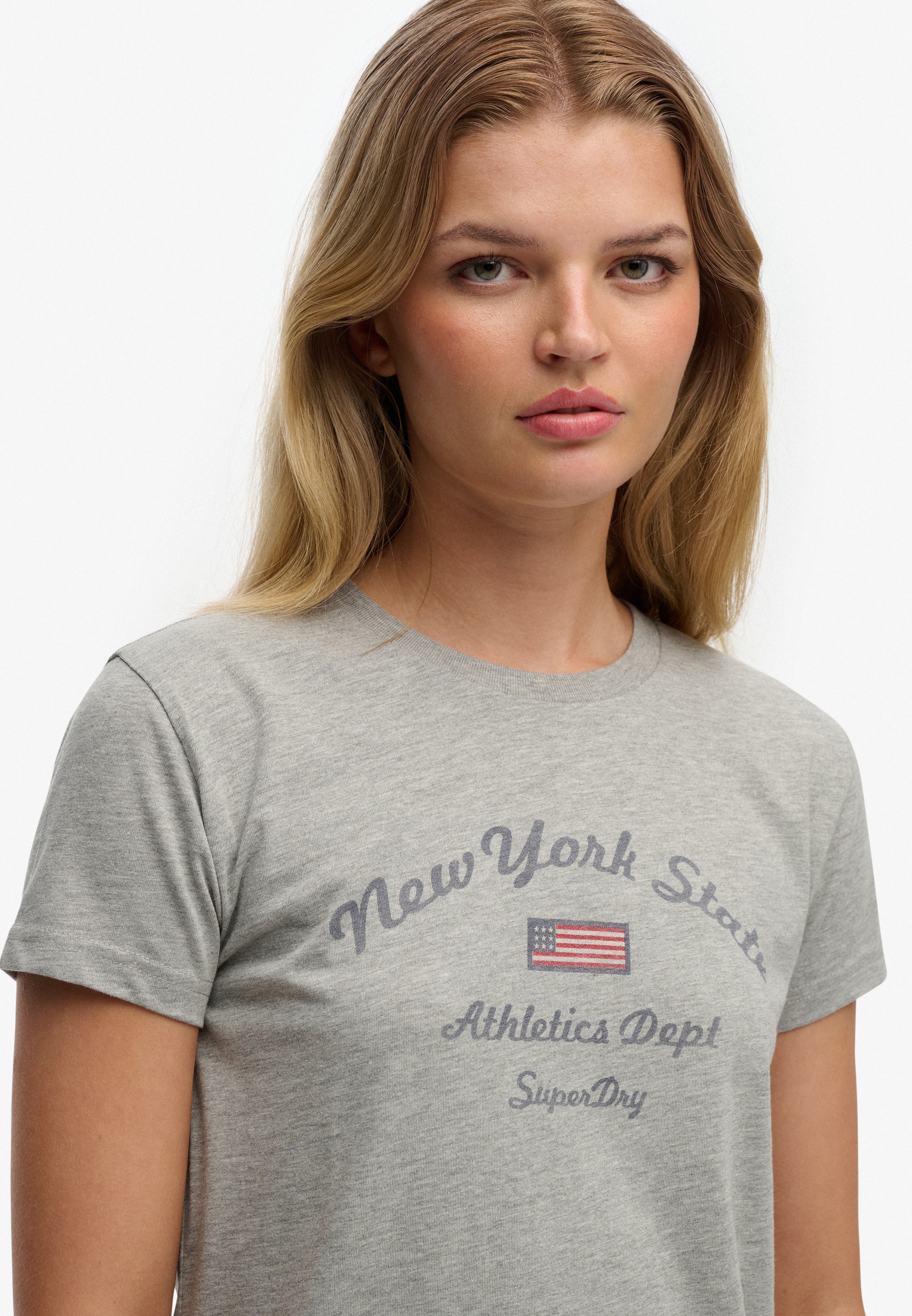 Superdry Print-Shirt »ATH ESS FITTED GRAPHIC TEE«