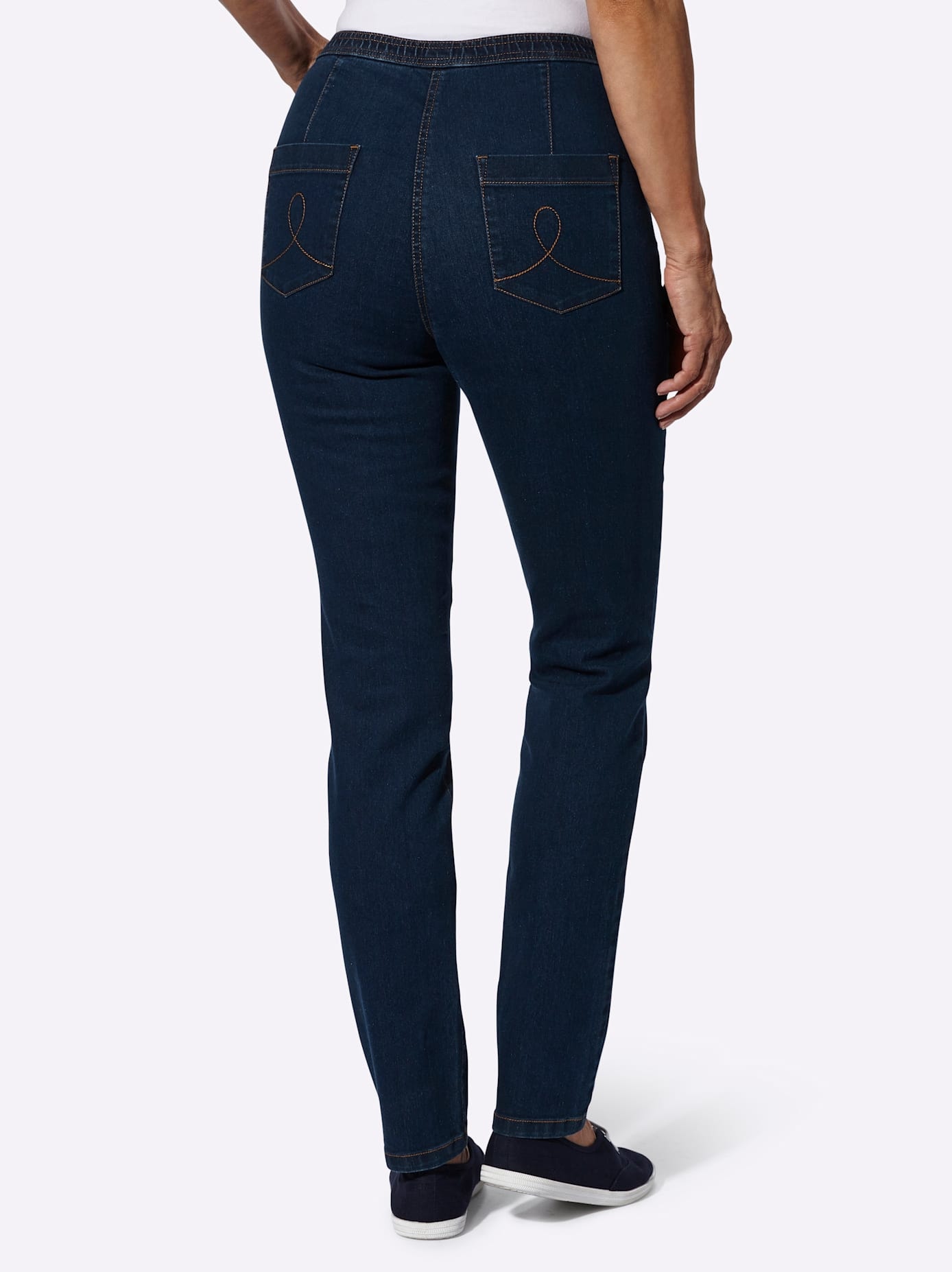 Classic Basics Schlupfjeans, (1 tlg.)