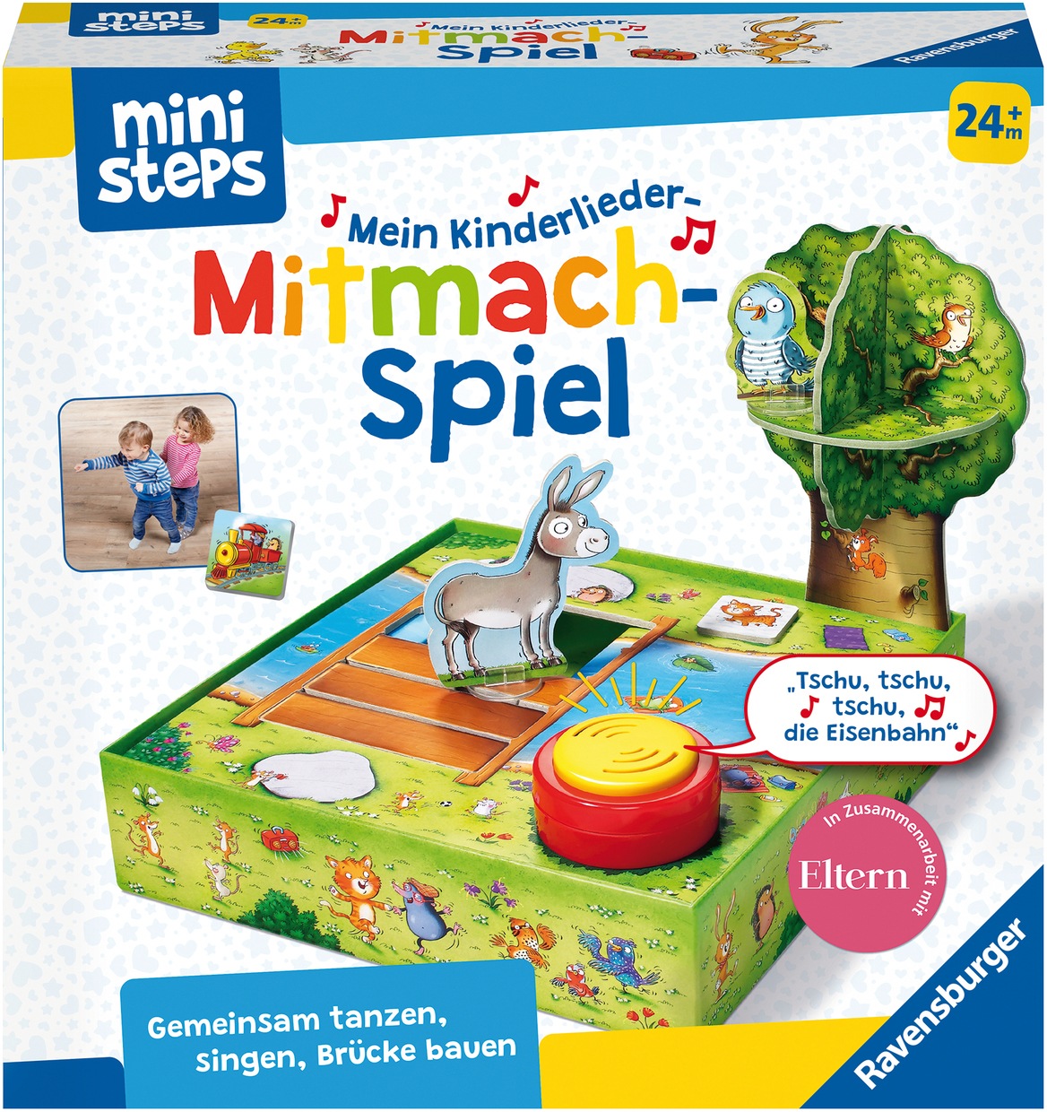 Ravensburger Spiel »ministeps® Kinderlieder-Mitmachspiel«, Made in Europe, FSC® - schützt Wald - weltweit