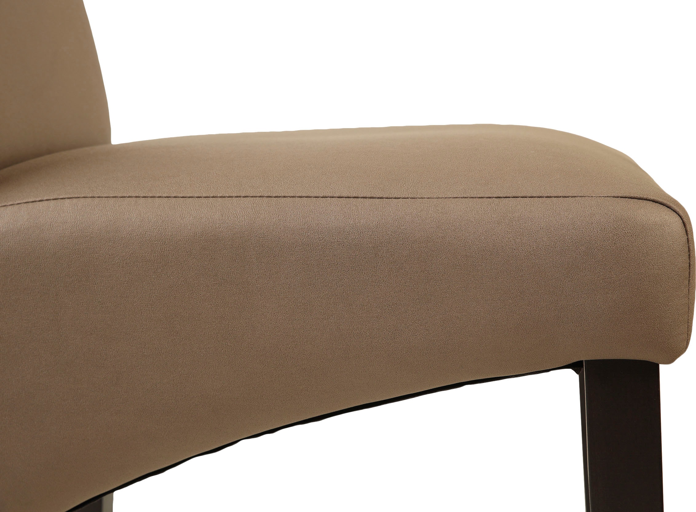 Home affaire 4-Fußstuhl »Rito«, (Set), 2 St., Microfaser, Gestell Buche natur oder wenge lackiert
