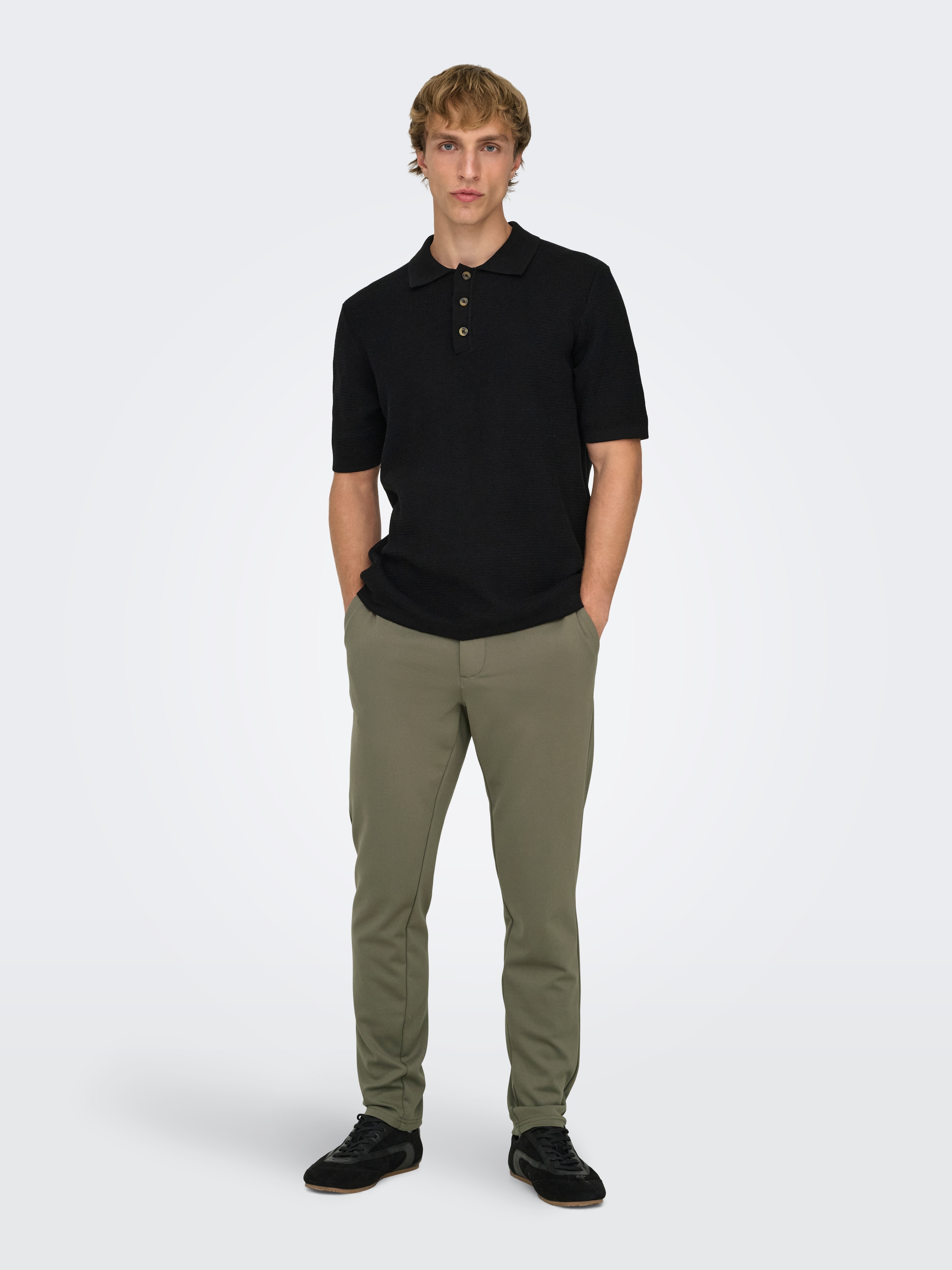 ONLY & SONS Chinohose »ONSMARK SLIM GW 0209 PANT NOOS«  Viskosemischung, slim fit