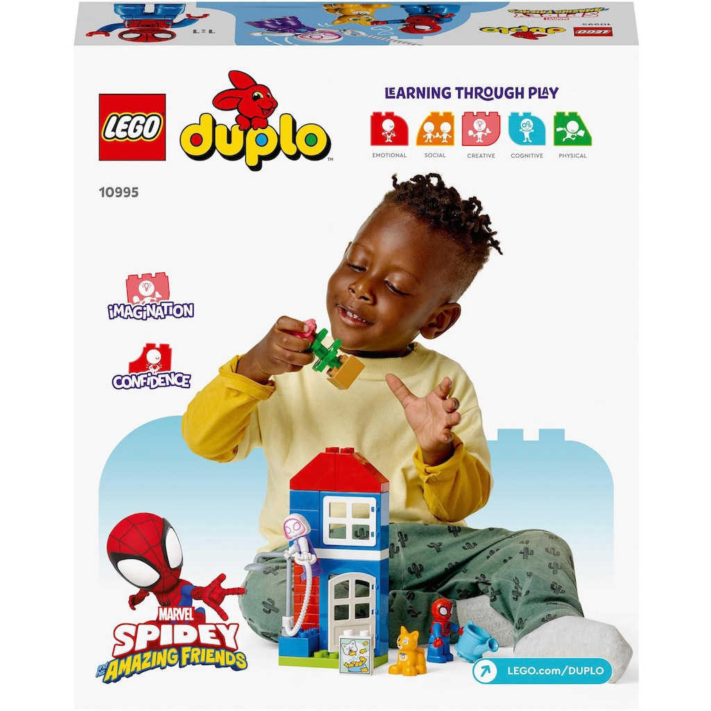 LEGO® Konstruktionsspielsteine »Spider-Mans Haus (10995), LEGO® DUPLO Marvel«, (25 St.)