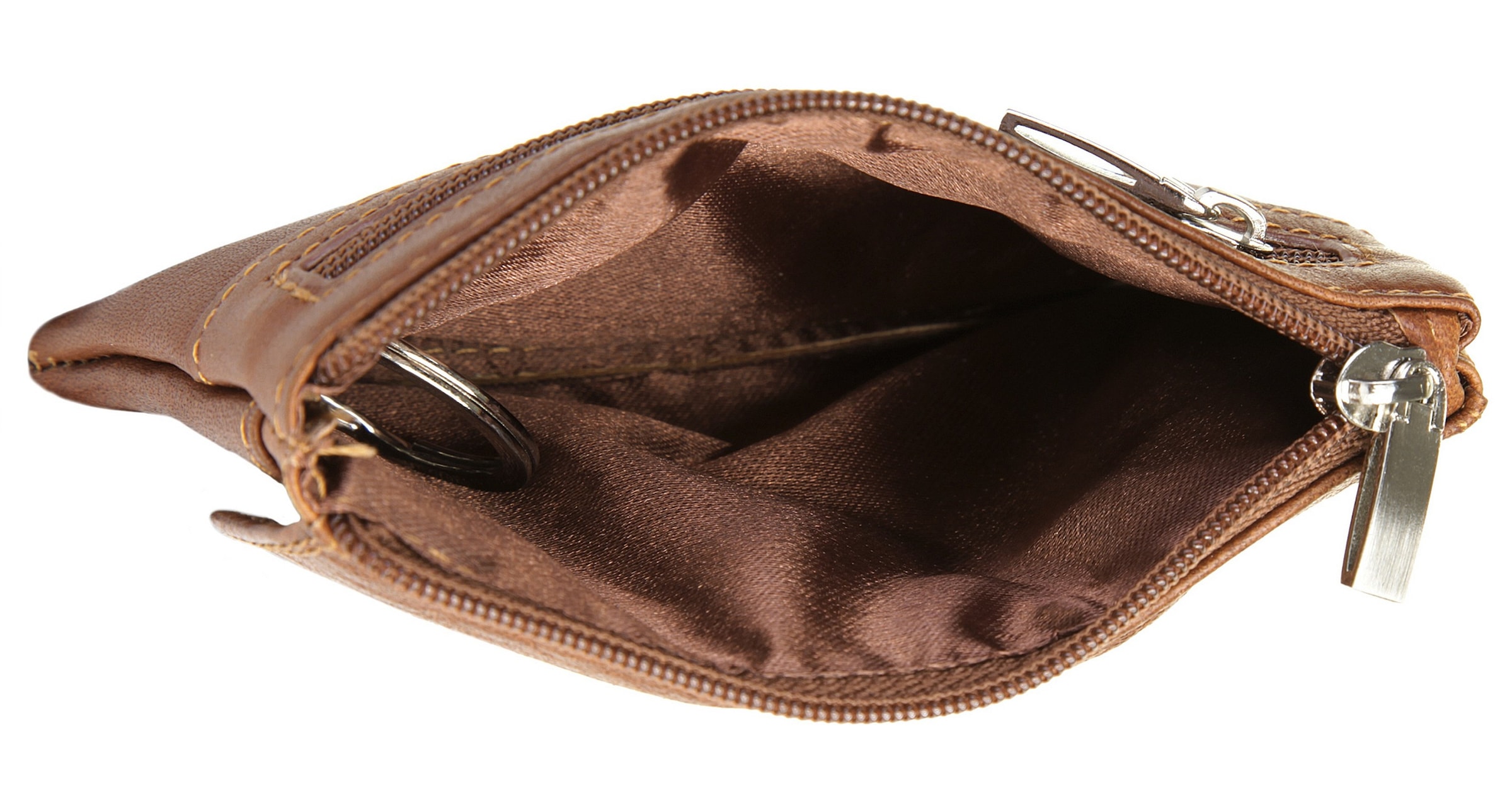 Piké Schlüsseltasche echt Leder, Made in Italy