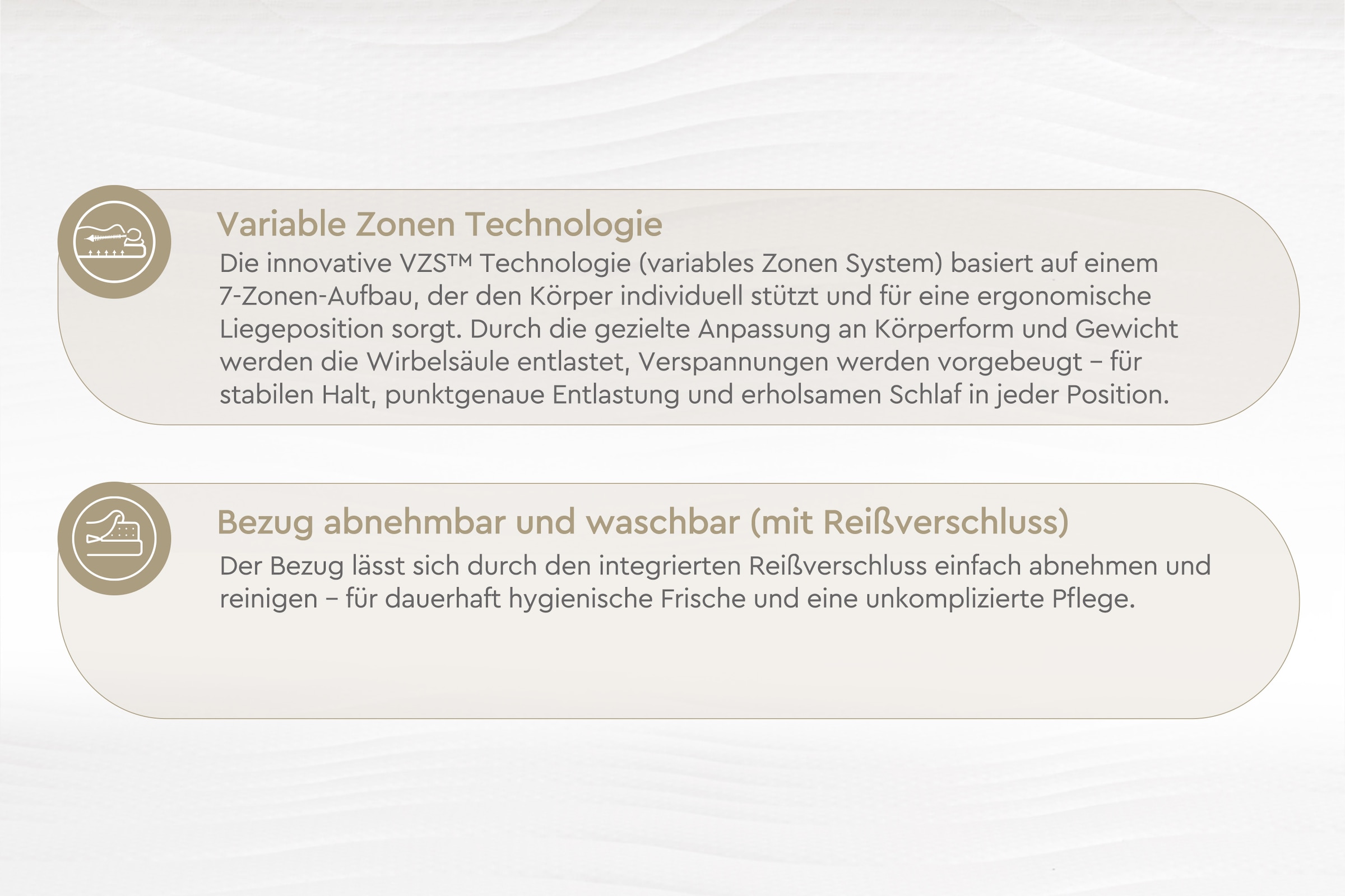 Yatas Bedding Komfortschaummatratze »Royal Comfort 7 Slim, Matratze 90x200, 140x200 cm & weitere Größen«, 18 cm hoch, Raumgewicht: 28 kg/m³, (1 St., 1-tlg.), 7-Zonen, H3, wendbar ergonomisch, atmungsaktiv
