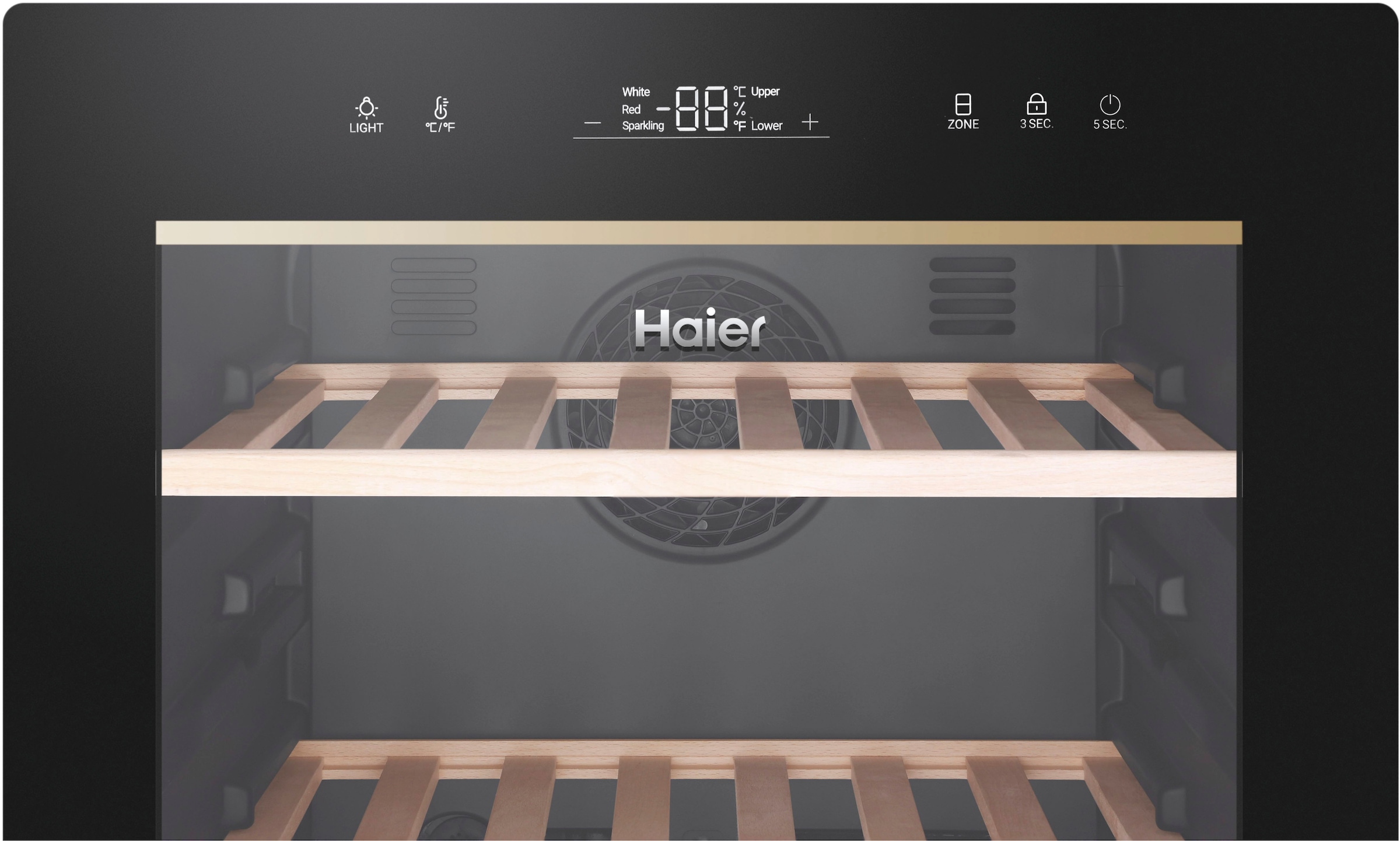 Haier Weintemperierschrank »HWS79GDG«, für 79 St. Standardflaschen á 075l