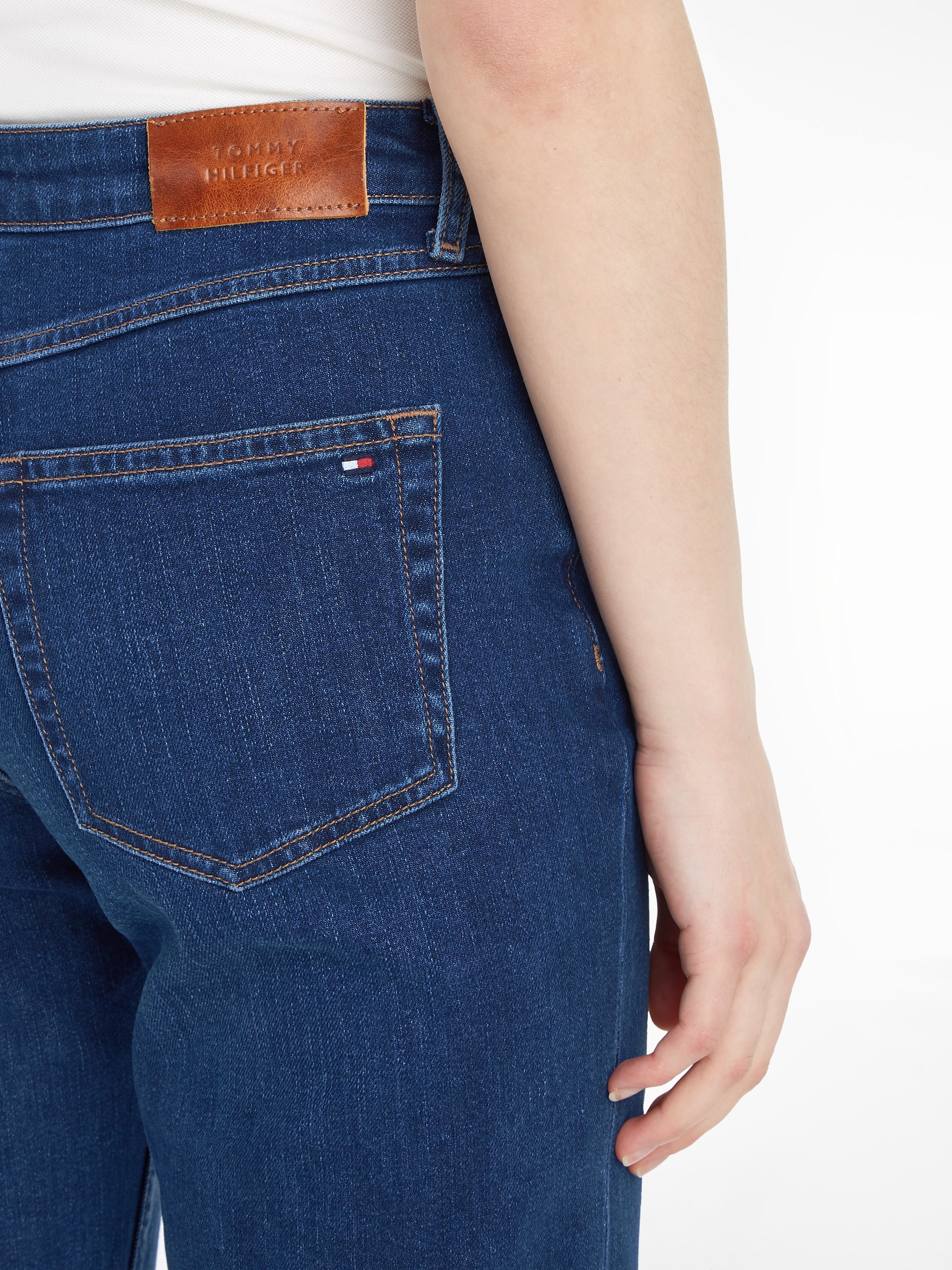 Tommy Hilfiger Straight-Jeans, in blauer Waschung