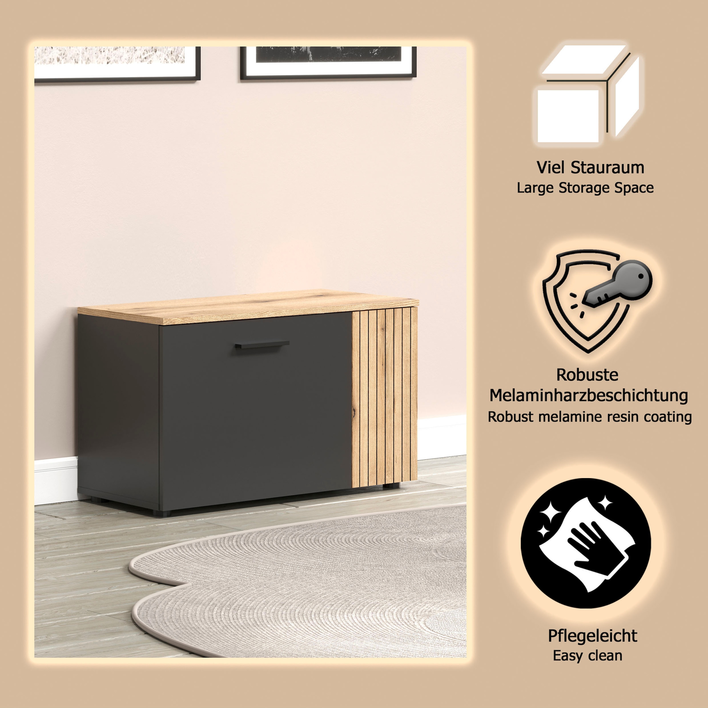 Home affaire Sitzbank »Estepona« 1 Stk. tlg.