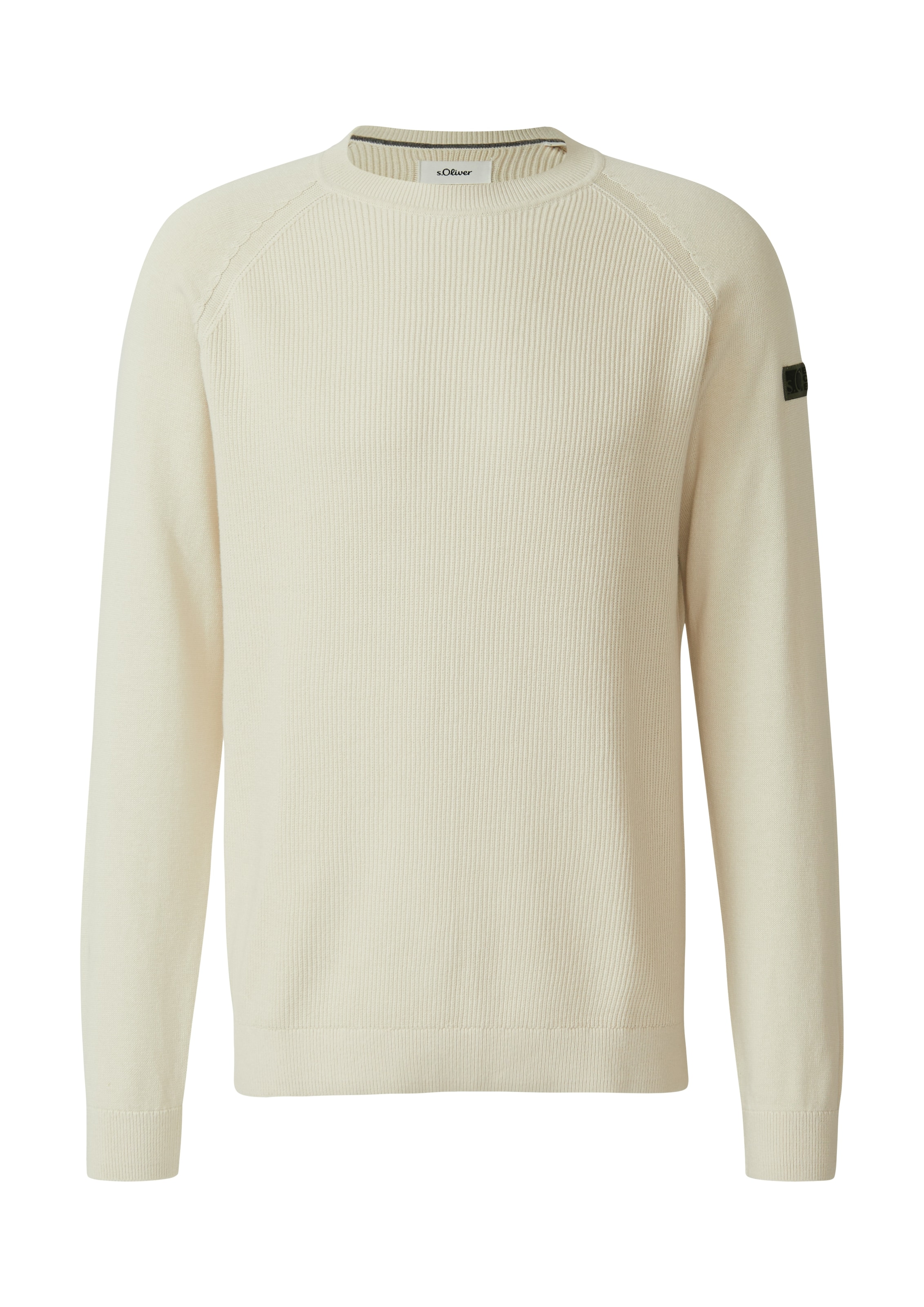 s.Oliver Strickpullover in Strick-Optik
