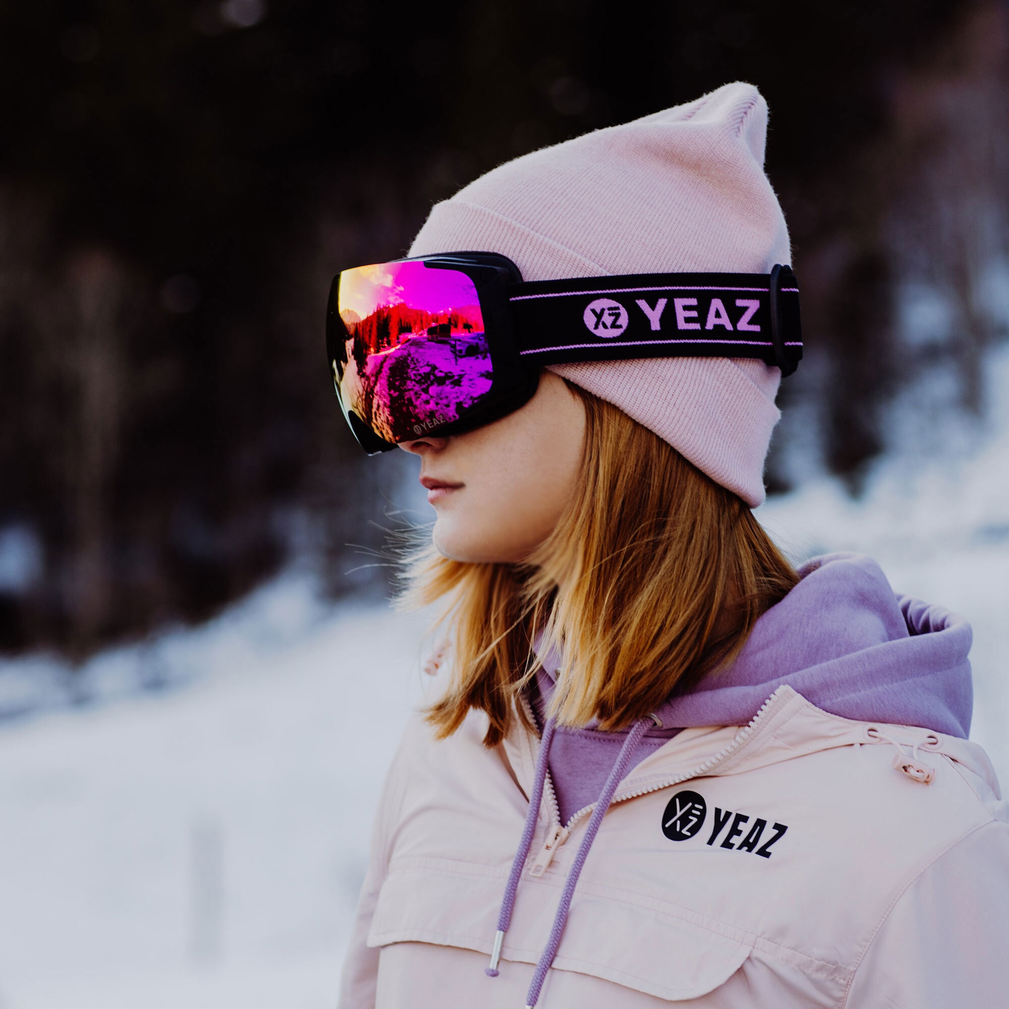 YEAZ Snowboardbrille »Ski- und Snowboard-Brille TWEAK-X«