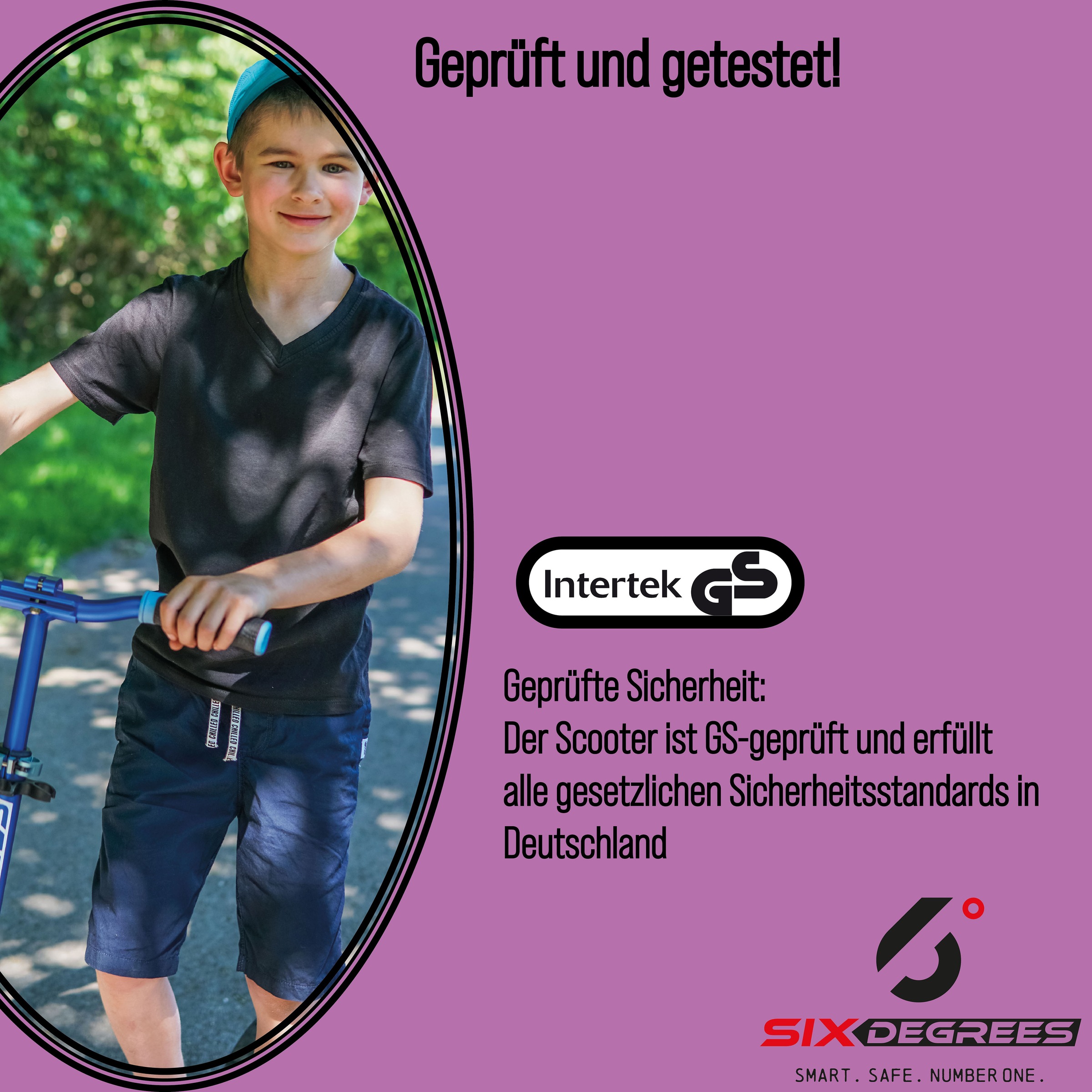 Six Degrees Scooter »Aluminium Scooter Junior 145 mm«