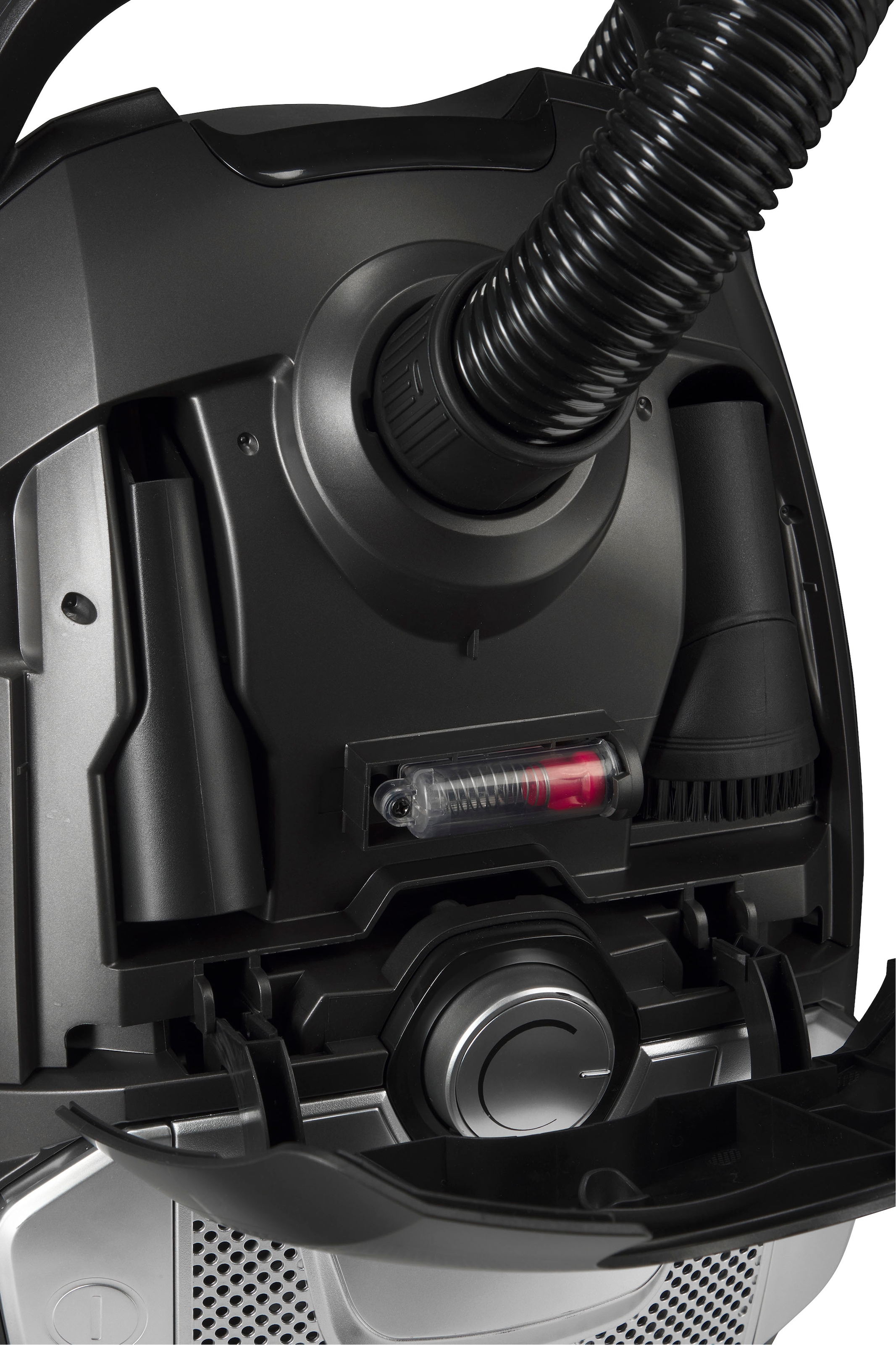 Hanseatic Bodenstaubsauger »HBVC80012WMC, super silence, höhenverstellbares Saugrohr«, 800 W, mit Beutel, sehr großer 12m Aktionsradius, elektronische Saugkraftregulierung