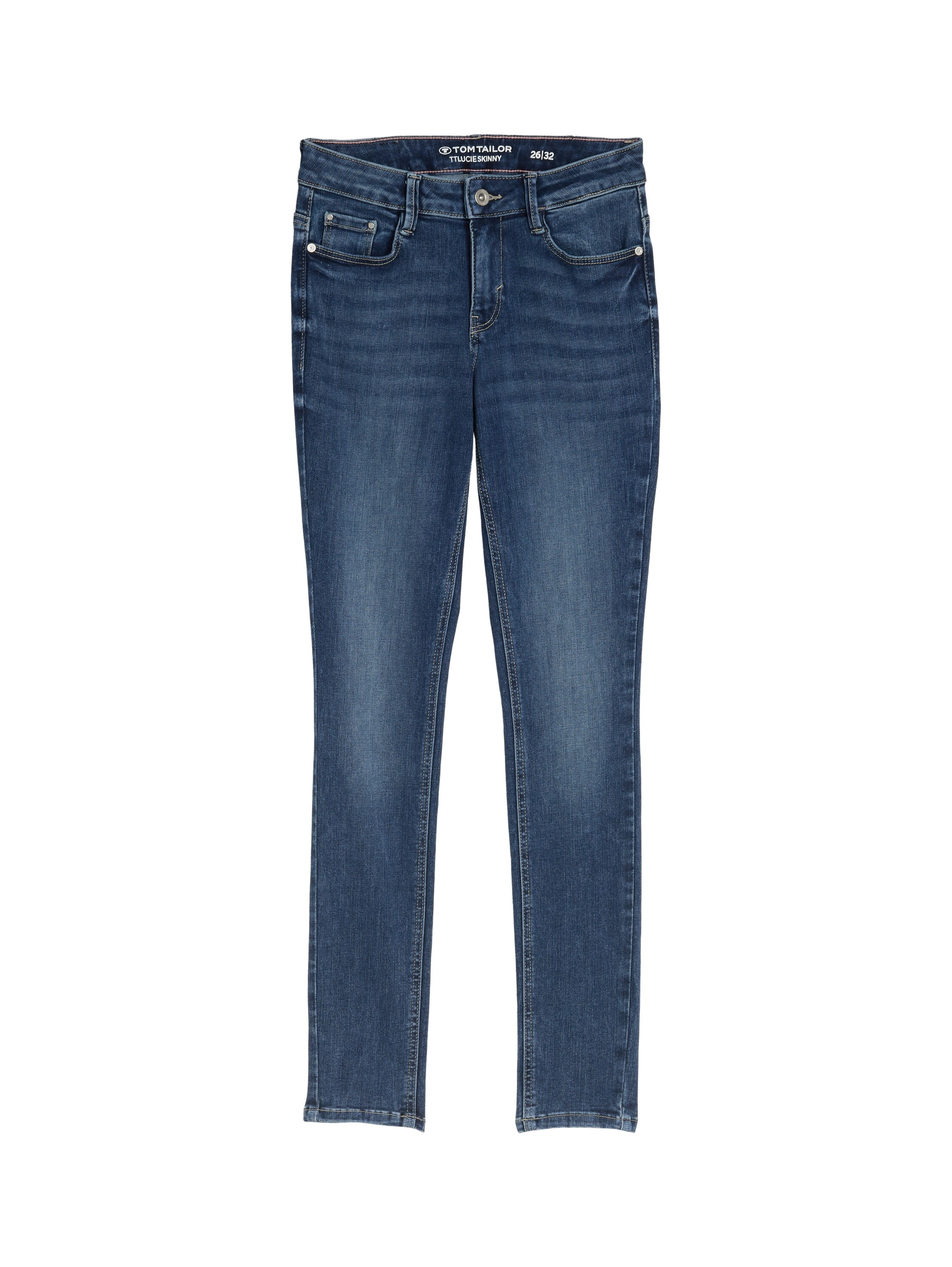 TOM TAILOR Slim-fit-Jeans »LUCIE«, mit Viskose und Stretch - 5-Pocket-Style