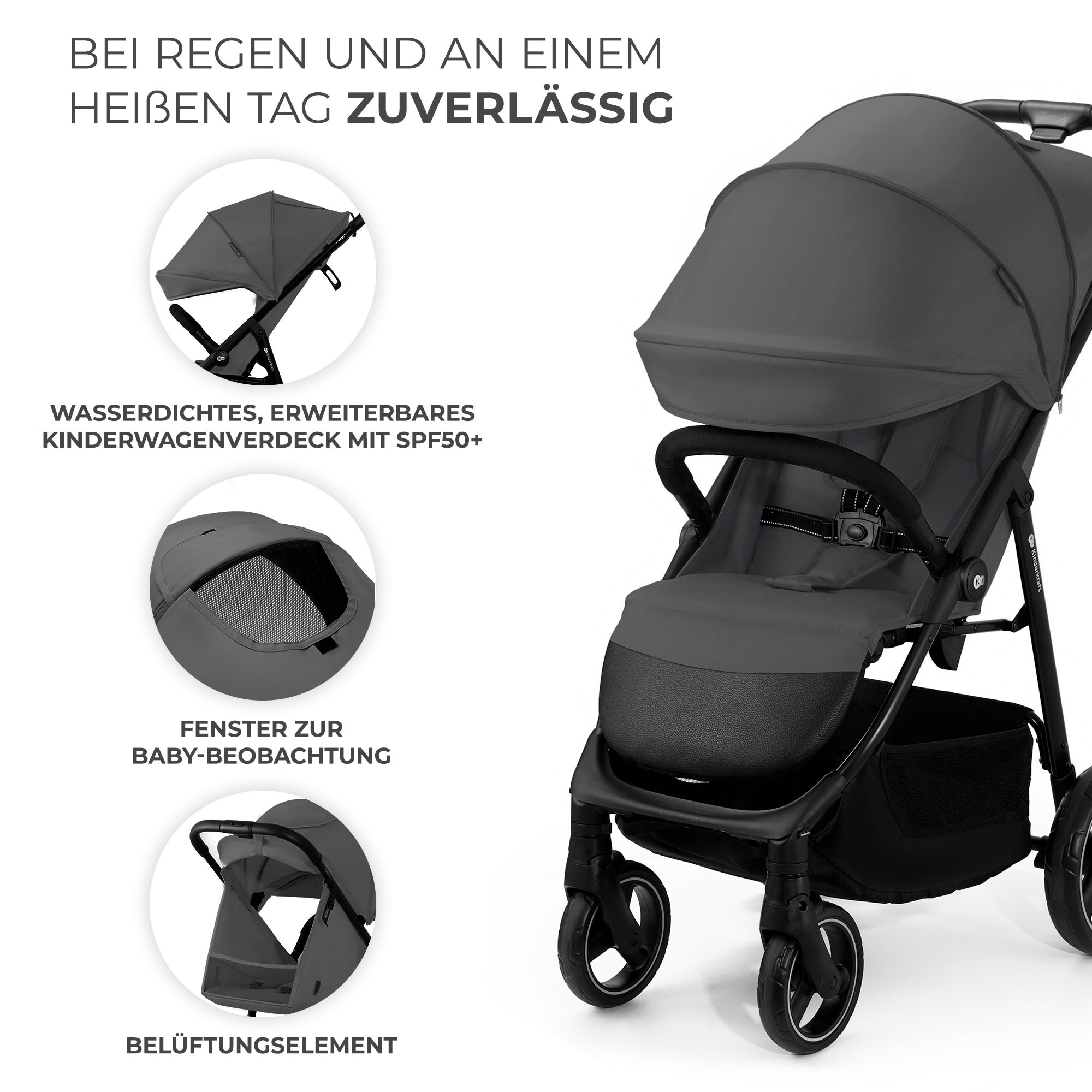Kinderkraft Kinder-Buggy »TRIG 3«, 22 kg