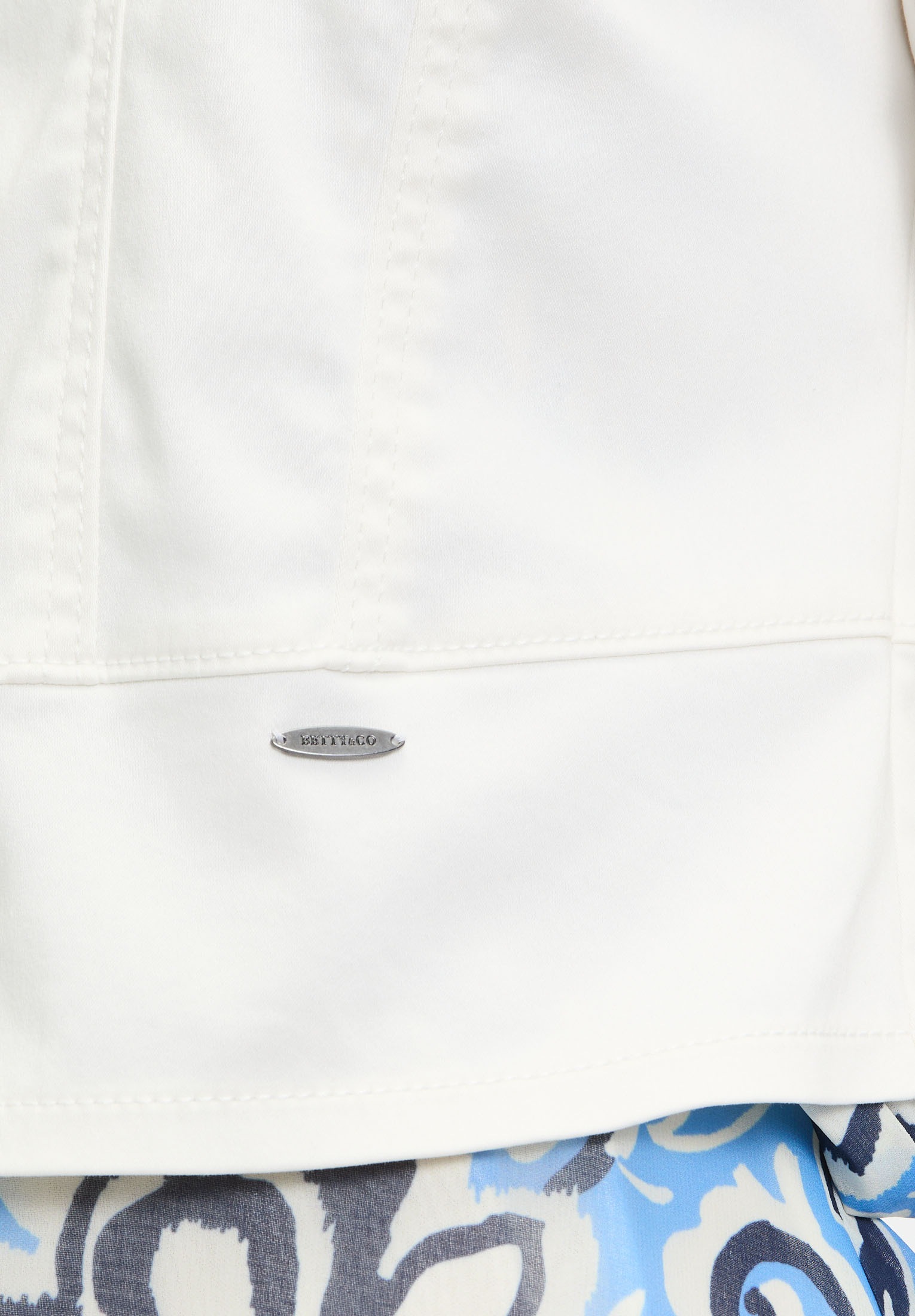 Betty&Co Jeansblazer »Jeansjacke mit Taschen«